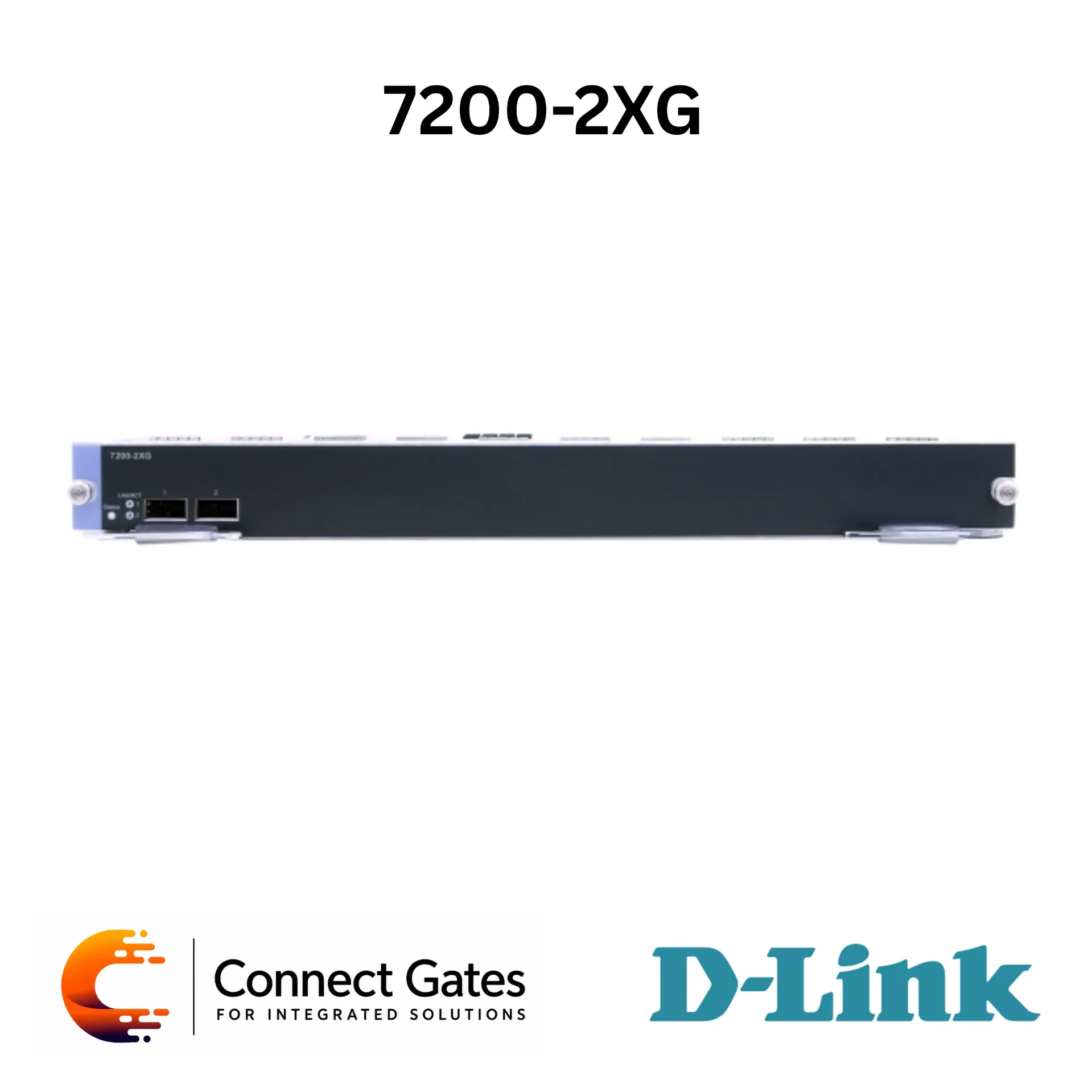 [7200-2XG] D-Link 7200-2XG – 2-Port 10GE XFP Module for DES-7200 Series Chassis Switches