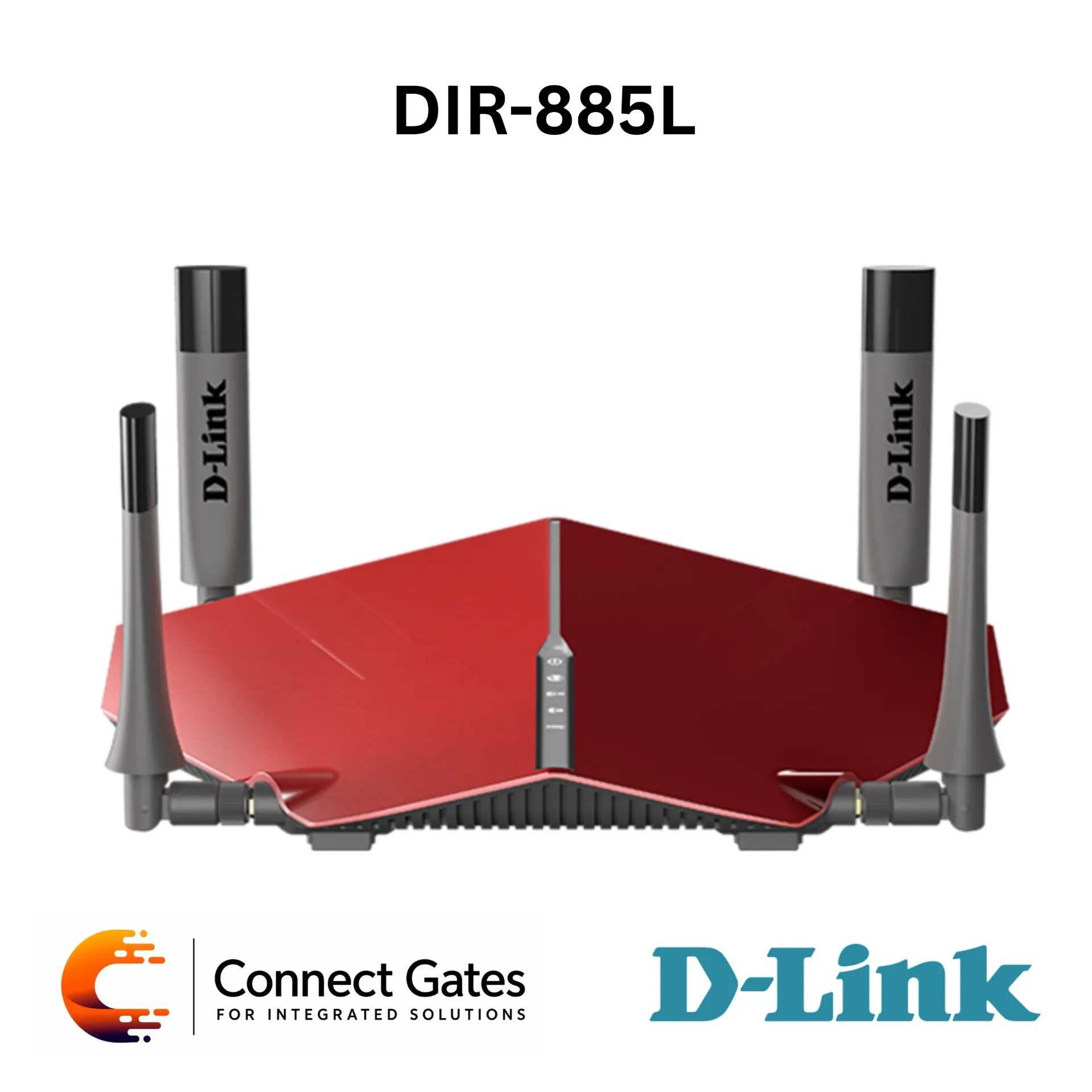[DIR-885L] D-Link DIR-885L – AC3150 Ultra Dual Band Wi-Fi Router with Gigabit WAN, 4 Gigabit LAN Ports, USB 3.0, MU-MIMO, SmartConnect & Advanced AC SmartBeam