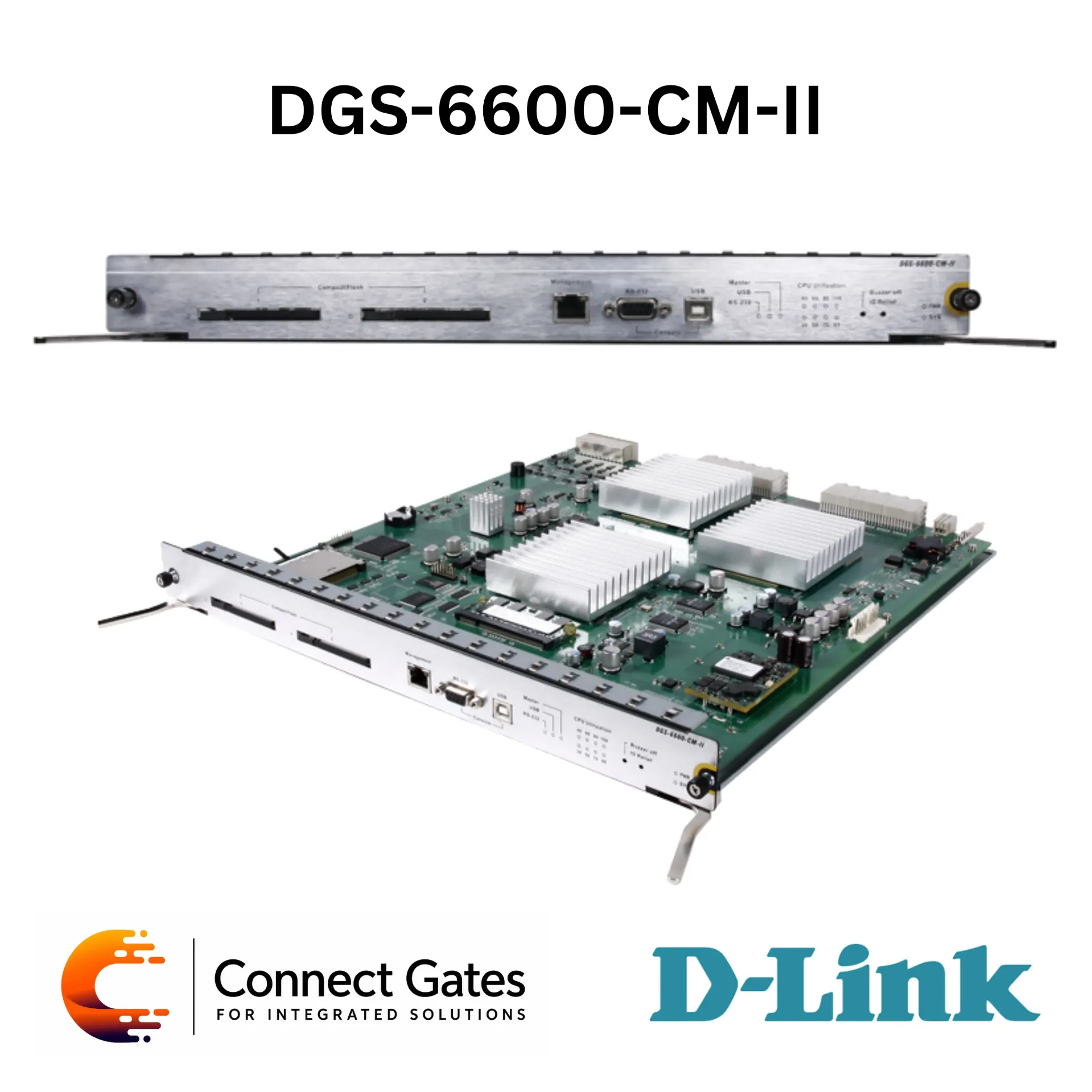 [DGS-6600-CM-II] D-Link DGS-6600-CM-II – Control Module for DGS-6600 Series Chassis-Based Enterprise Switches