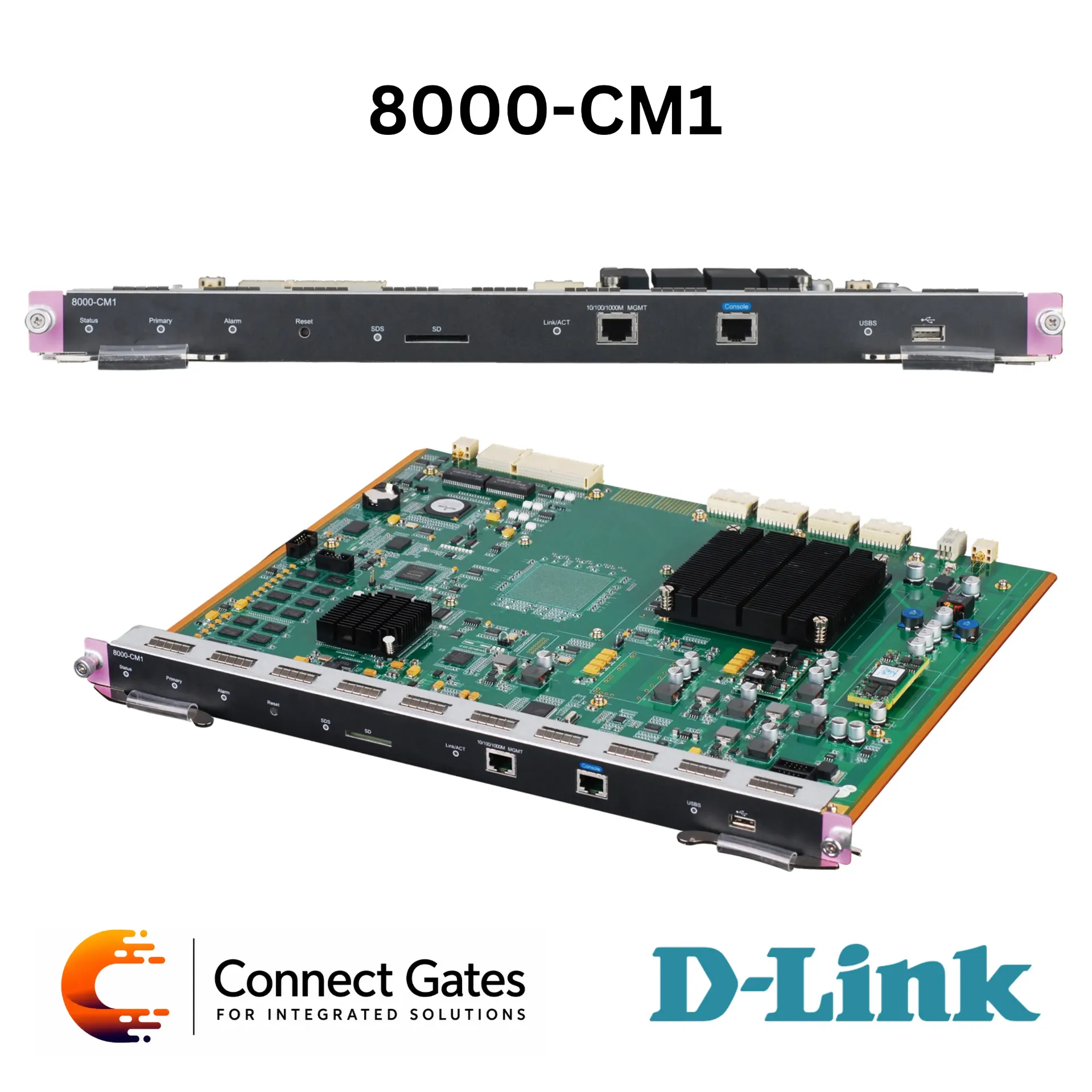 [8000-CM1] D-Link 8000-CM1 – Control Module with 320G Switching Capacity for DGS-8000 Series Chassis Switches