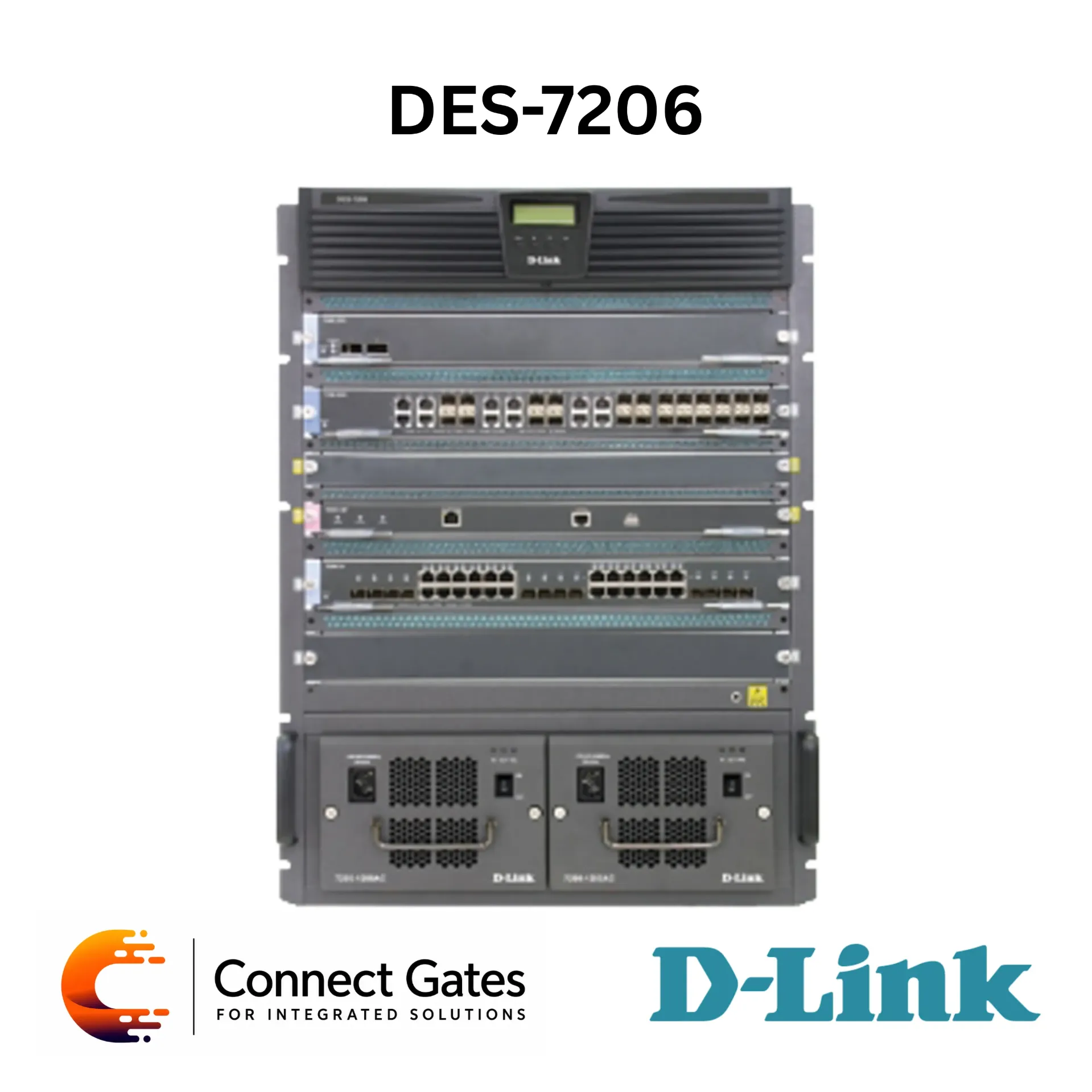 [DES-7206] D-Link DES-7206 – 6-Slot Chassis-Based Enterprise Switch with 192Gbps Switching Capacity