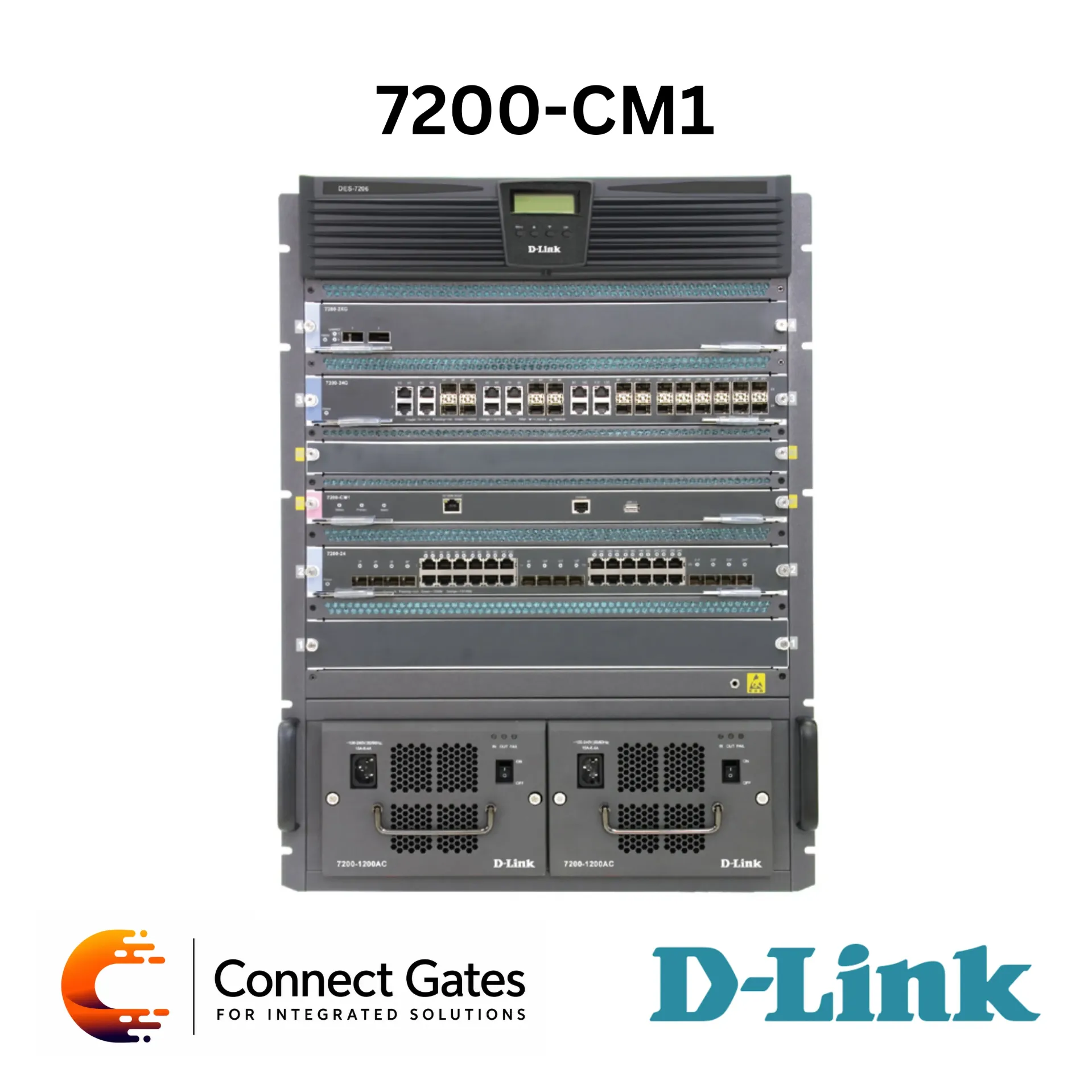 [7200-CM1] D-Link 7200-CM1 – CPU Control Module with 96G Switching Capacity for DES-7206 Chassis Switch