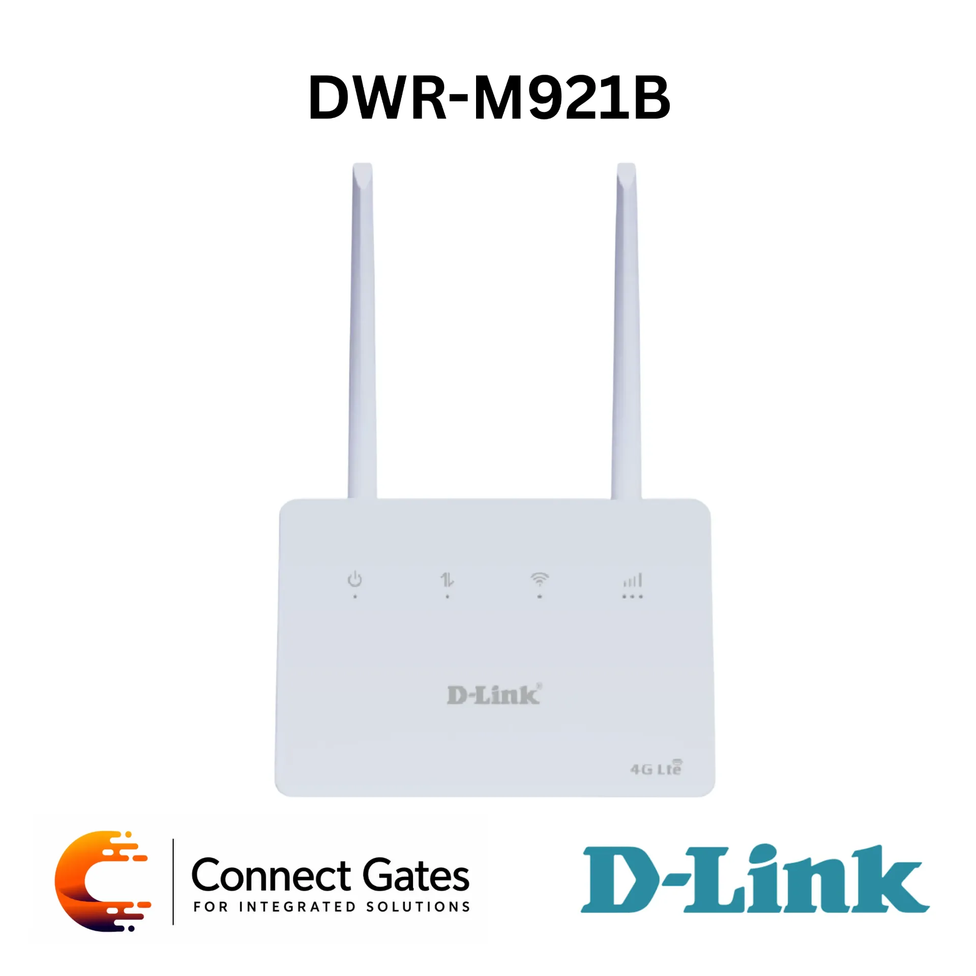 [DWR-M921B] D-Link DWR-M921B – 4G N300 LTE Router with 5000mAh Backup Battery, SIM Slot, LAN/WAN Port & External LTE Antennas