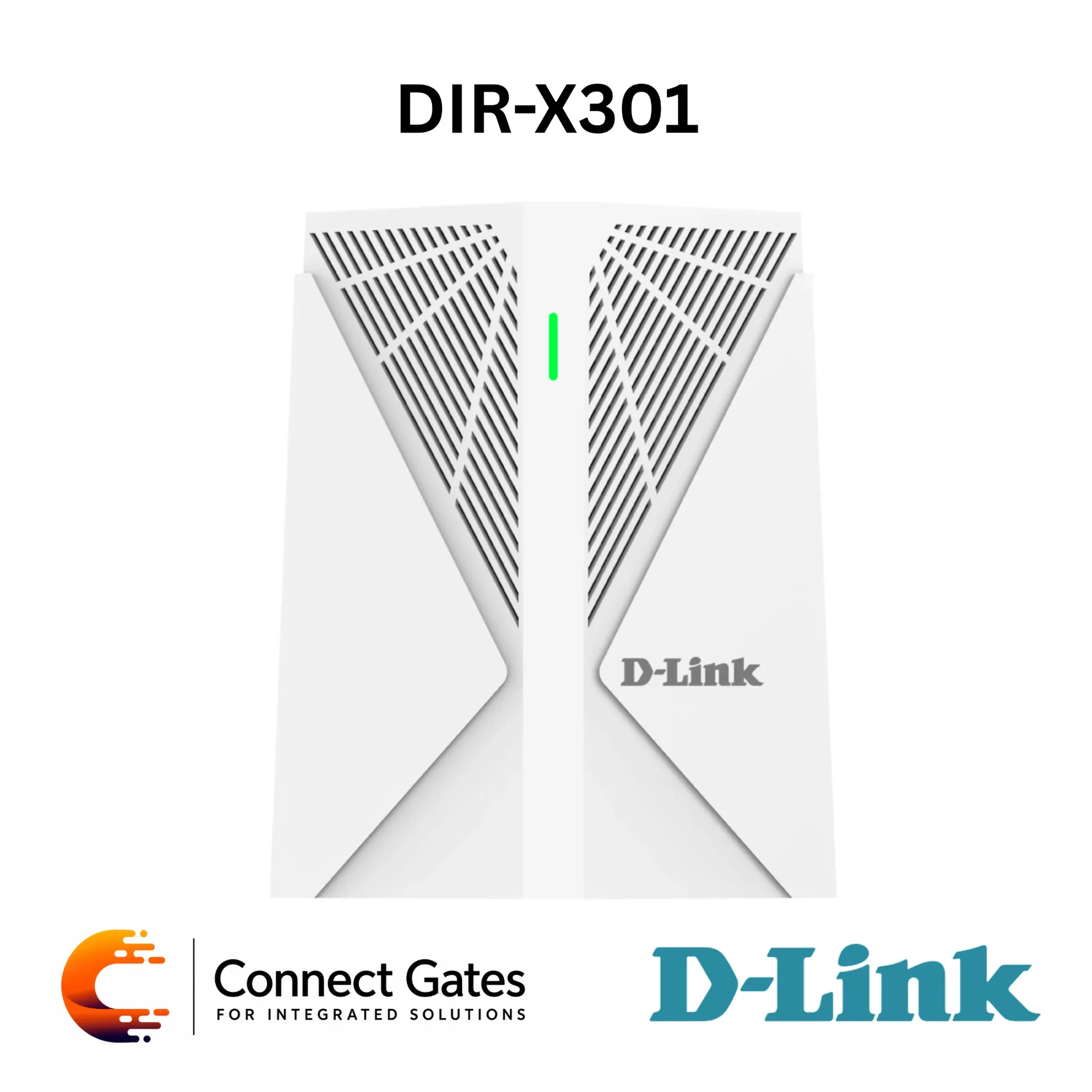 D-Link DIR-X301 – AX3000 Wi-Fi 6 Dual-Band Mesh System with Gigabit WAN, Gigabit LAN, WPA3, OFDMA, Smart Roaming, Smart Steering & EasyMesh