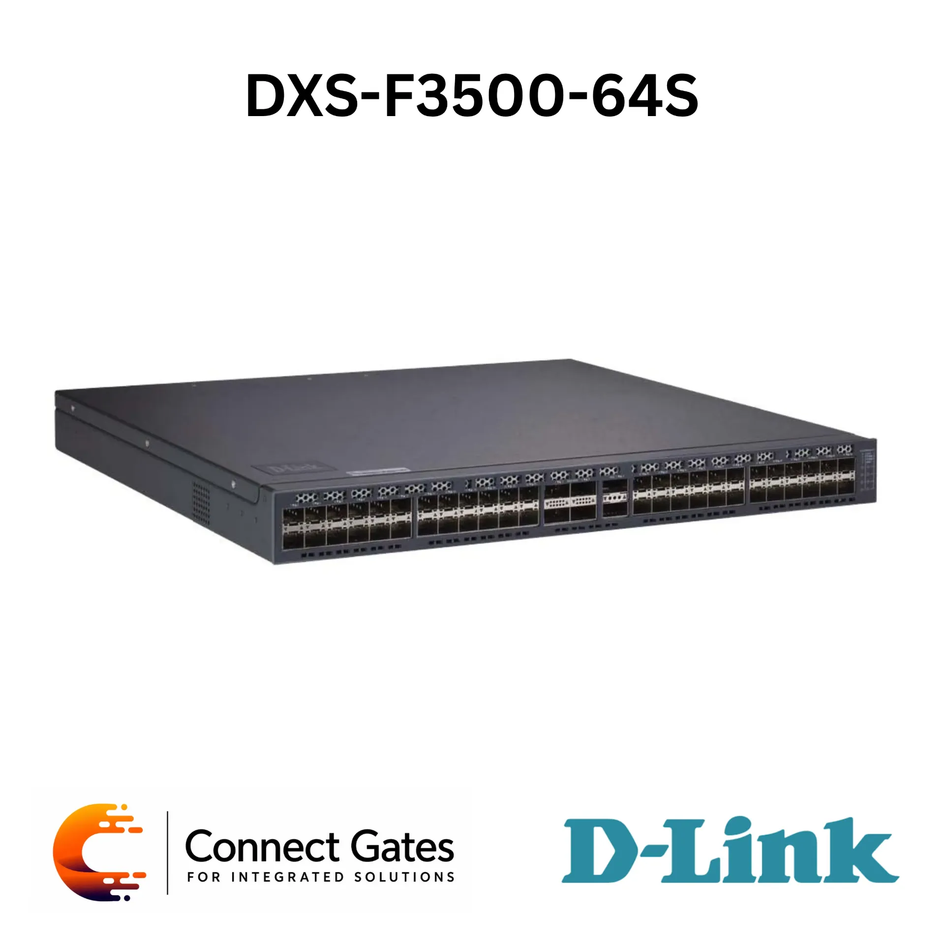 [DXS-F3500-64S] D-Link DXS-F3500-64S – 48-Port 10G SFP+ High-Density Data Center TOR Switch with 2 × 40G QSFP+ & 4 × 100G/40G QSFP28 Ports