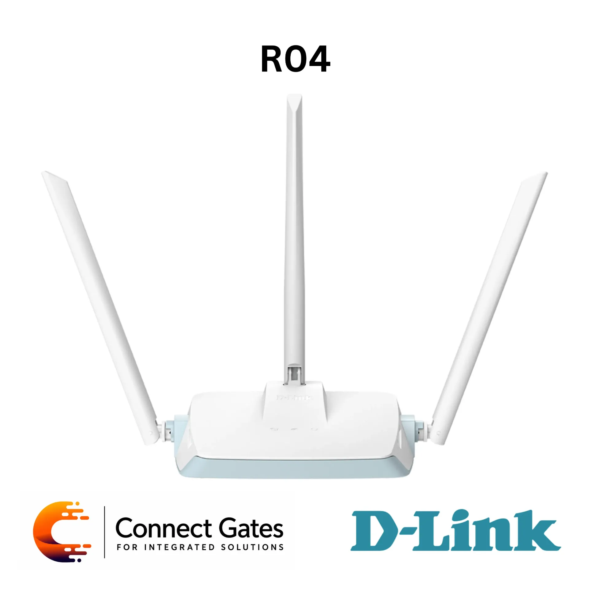 [R04] D-Link R04 – EAGLE PRO AI N300 Smart Router with 4 Fast Ethernet LAN Ports, Fast Ethernet WAN, WPA3, AI Wi-Fi Optimizer, Parental Control & Voice Control