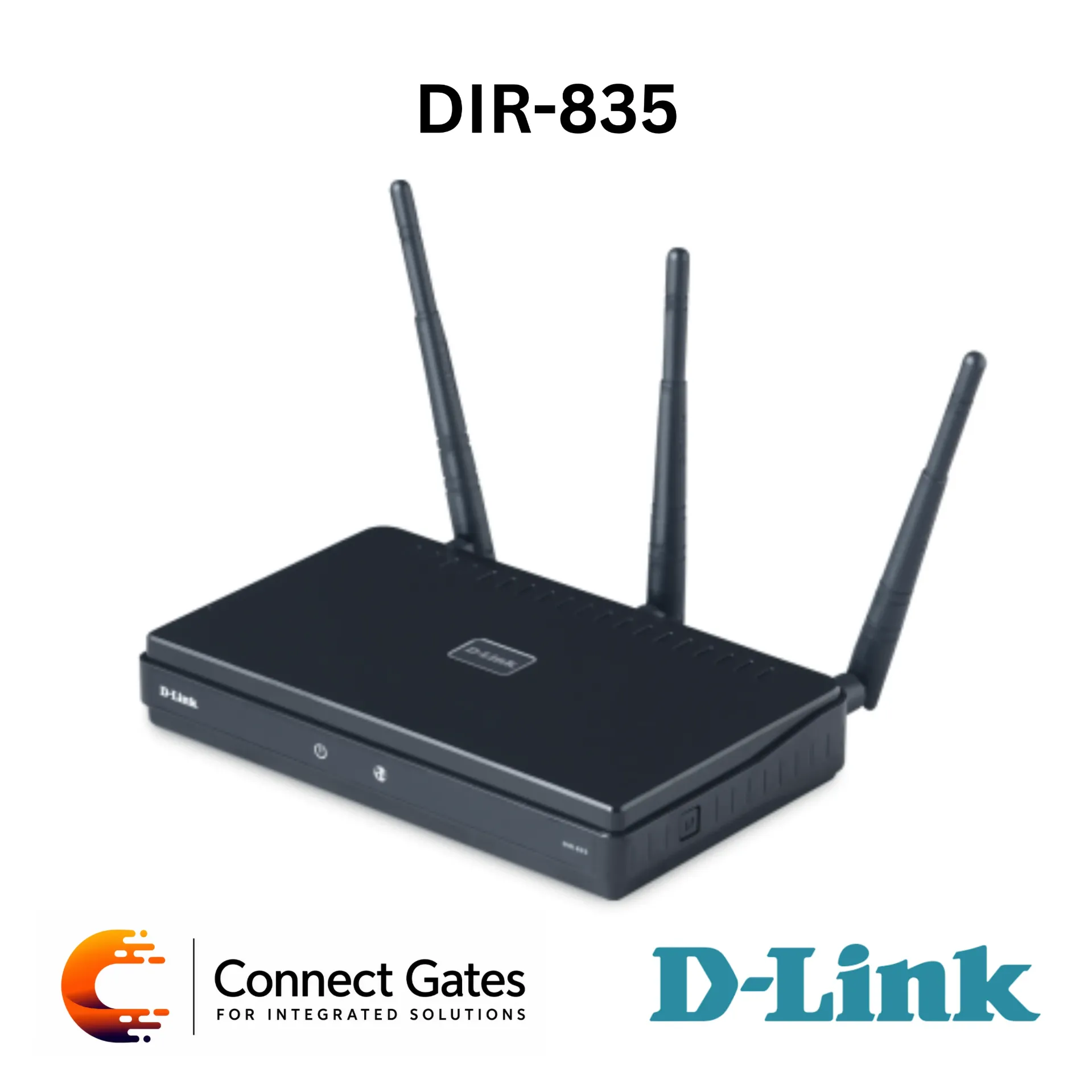 D-Link DIR-835 – Wireless N750 Dual Band Router with 4 Gigabit Ethernet Ports, USB 2.0 SharePort Plus, QoS, IPv6, WPA/WPA2 & WPS