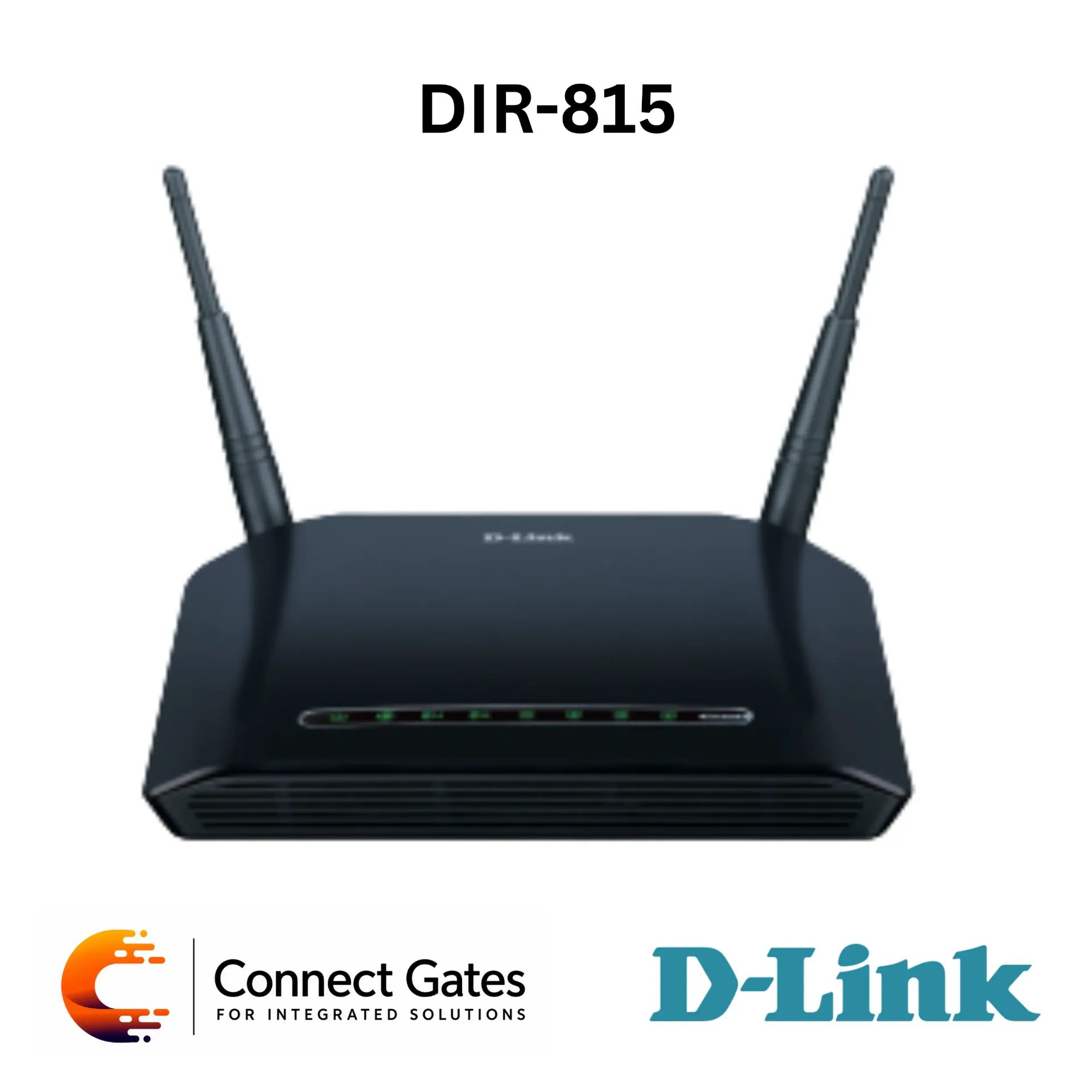 D-Link DIR-815 – Wireless N Dual Band Router with 4 Fast Ethernet LAN Ports, Fast Ethernet WAN, WPA/WPA2, NAT/SPI Firewall & VPN Pass-through