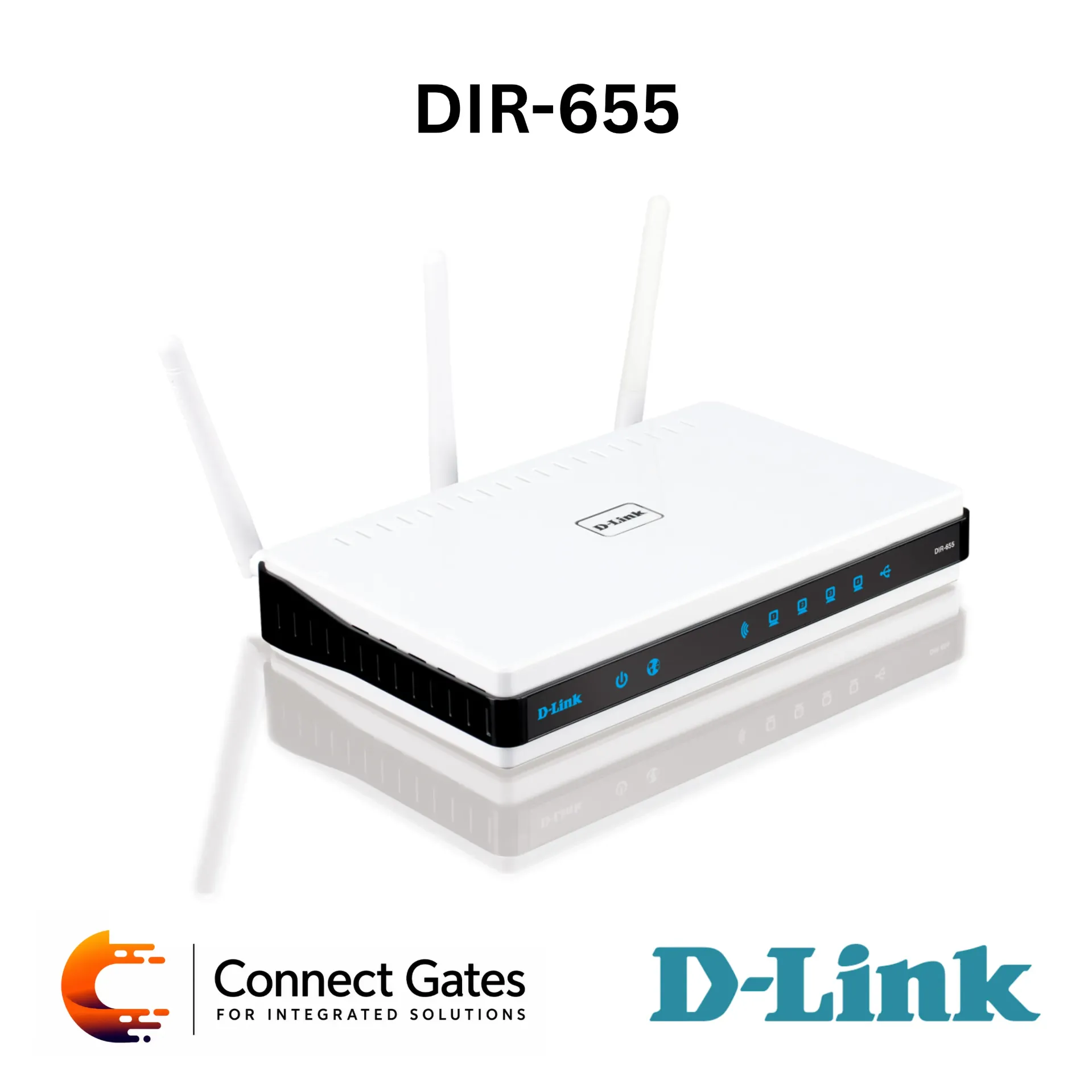 [DIR-655] D-Link DIR-655 – Xtreme N Gigabit Router with 4 Gigabit LAN Ports, Gigabit WAN, USB 2.0 SharePort, QoS, WISH Stream Engine, WPA/WPA2 & IPv6 Ready