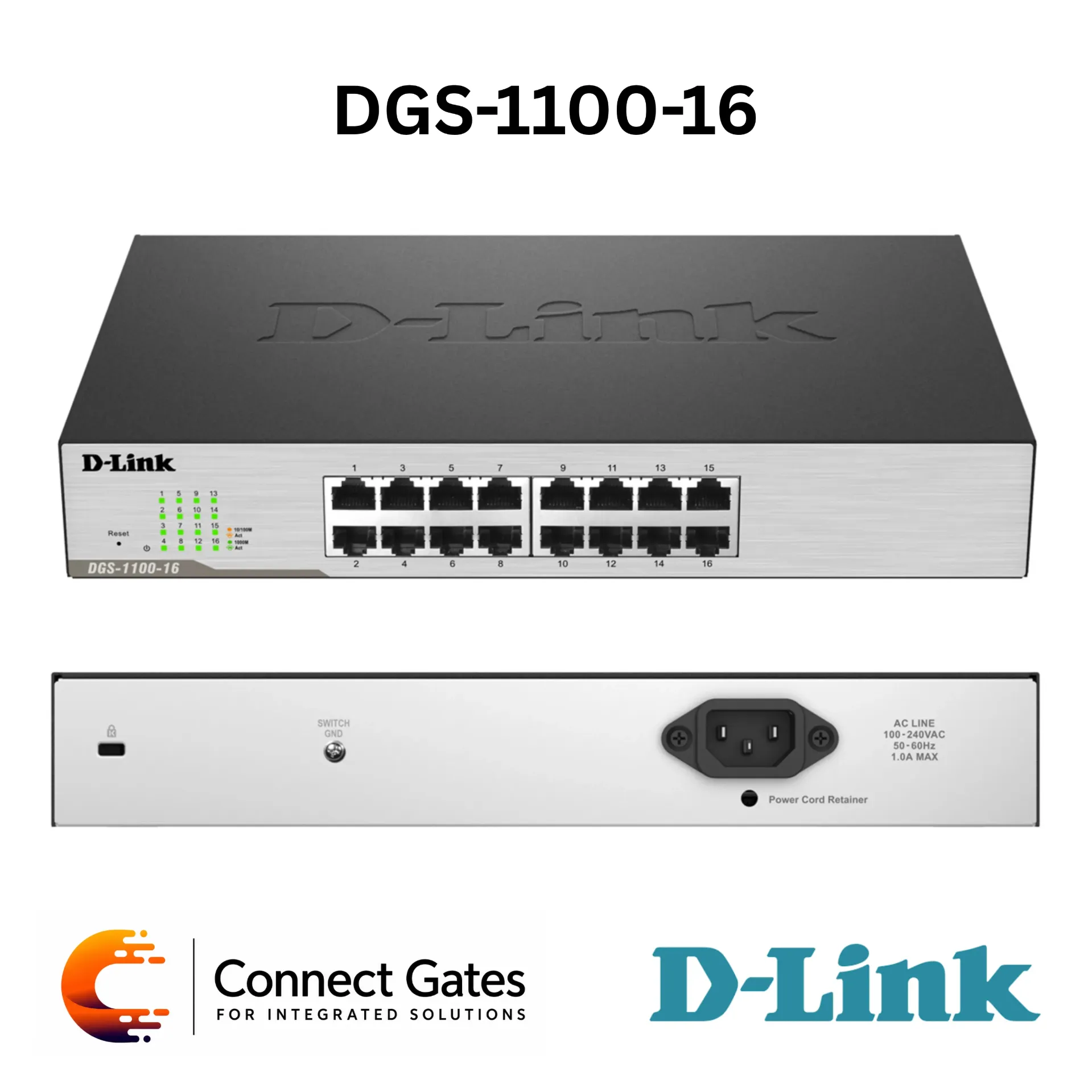 D-Link DGS-1100-16 – 16-Port Gigabit EasySmart Switch