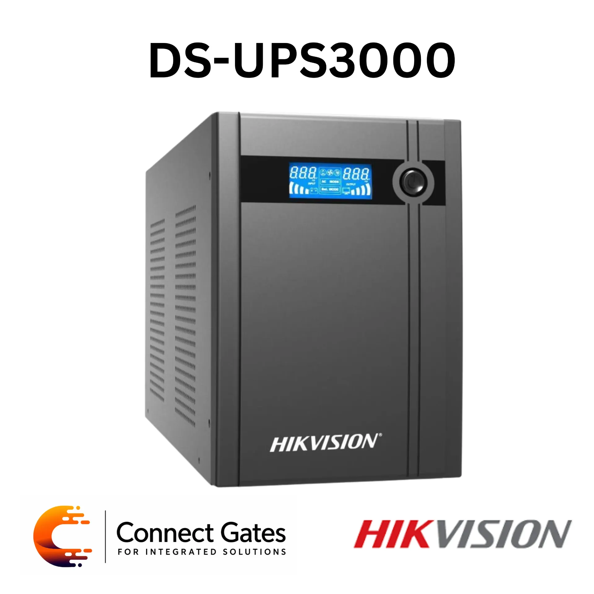 [DS-UPS3000] Hikvision DS-UPS3000 – 3000VA / 1800W UPS