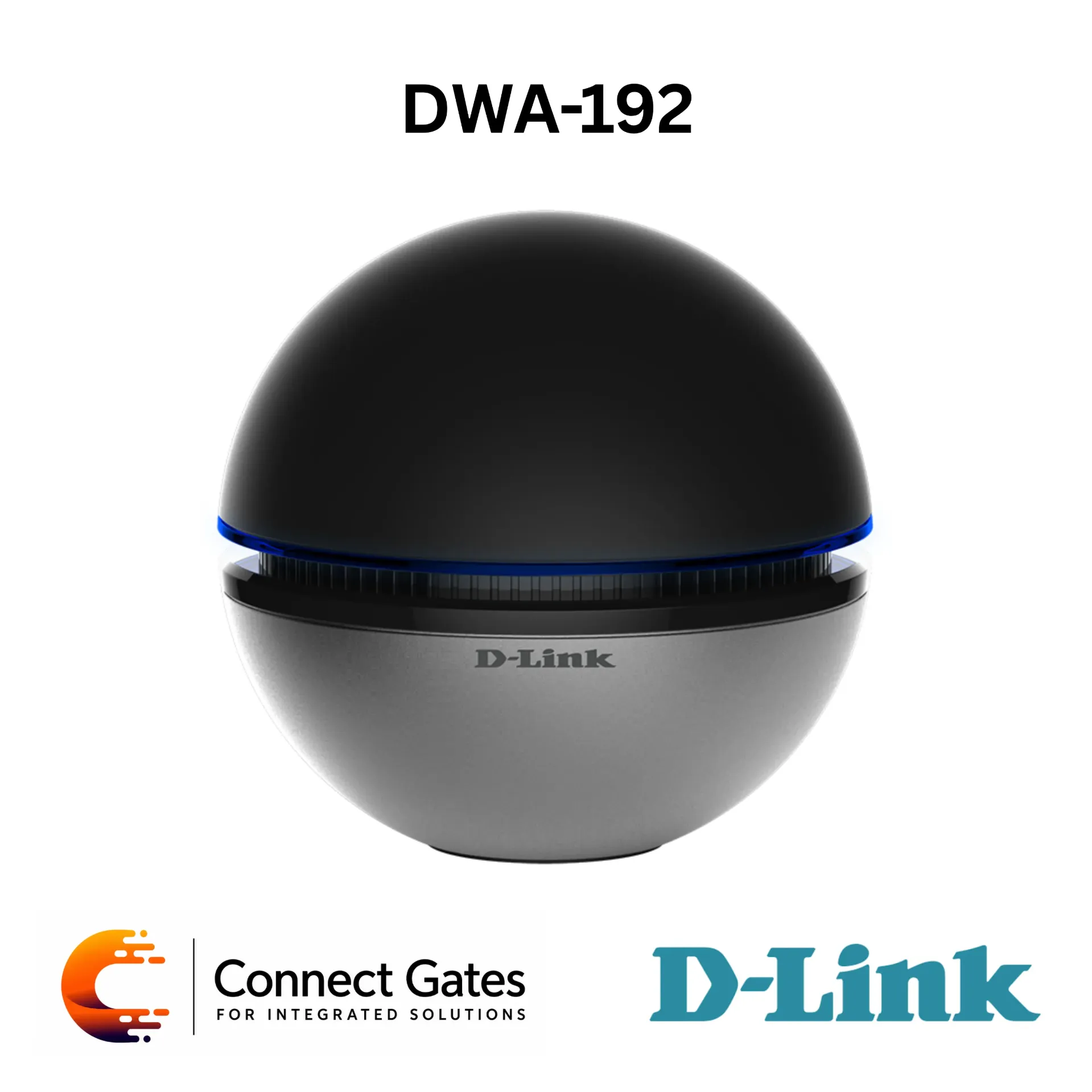 D-Link DWA-192 – AC1900 Wi-Fi USB 3.0 Adapter with Dual-Band Wireless AC, Advanced AC SmartBeam, Integrated Antenna, WPA/WPA2 Security & WPS
