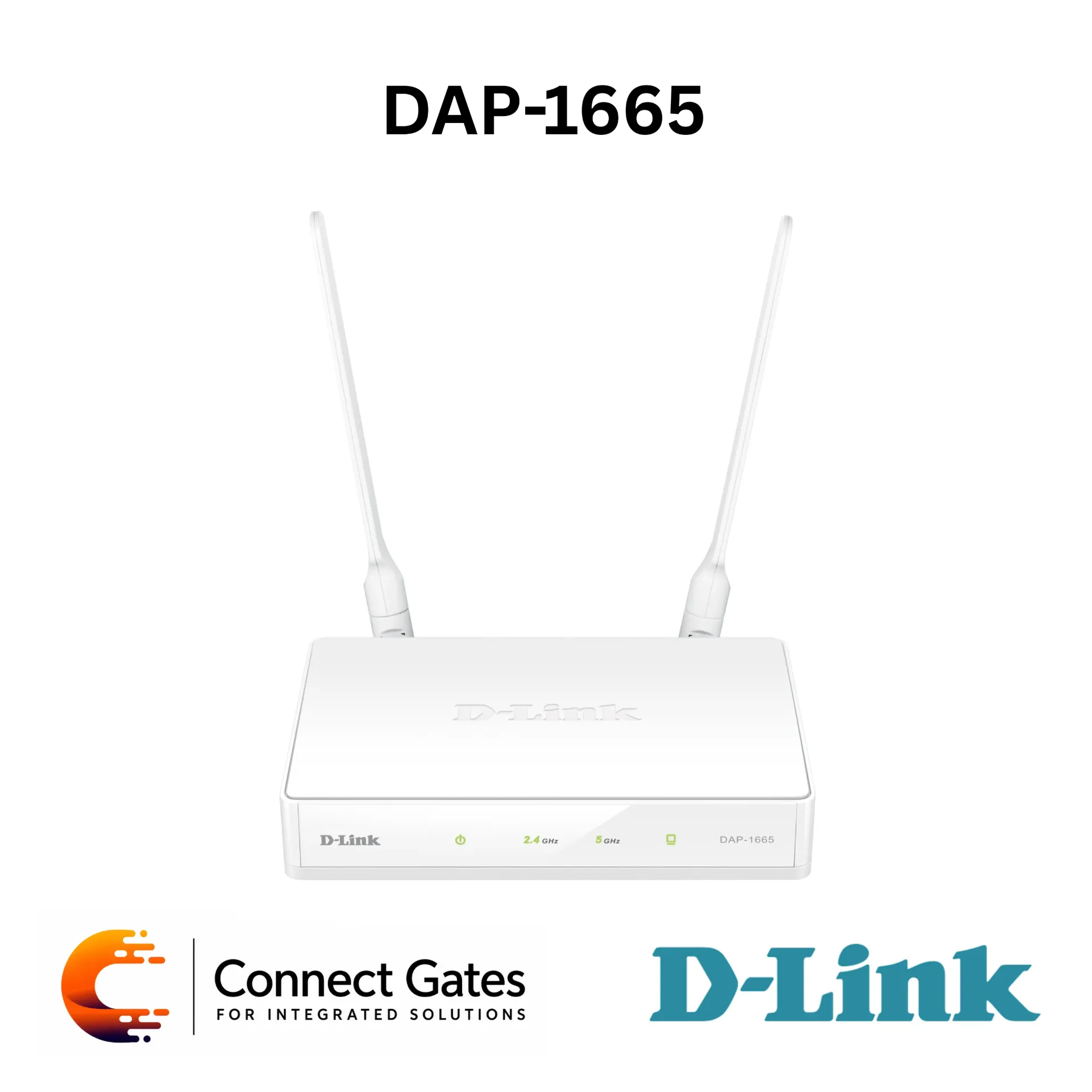 [DAP-1665] D-Link DAP-1665 – Wireless AC1200 Dual Band Access Point with 802.11ac Wi-Fi, Gigabit LAN Port, AP / Repeater / Bridge / Client Modes, WPA/WPA2 Security, WPS & External Antennas