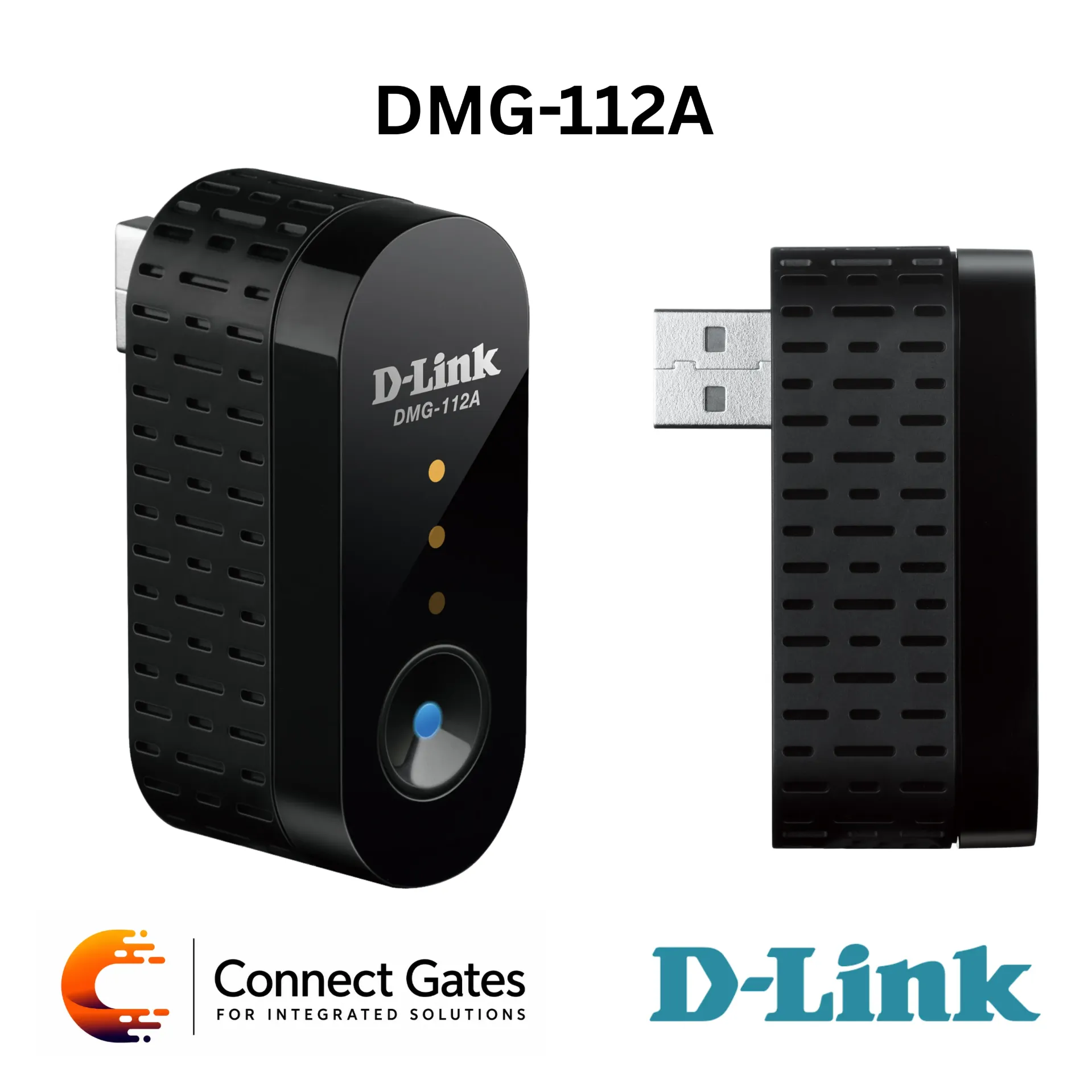[DMG-112A] D-Link DMG-112A – N300 Wireless Repeater with Wireless N300, USB Powered Design, Wi-Fi Hand-Off, AP Cloning, WPS, WPA/WPA2 Security, One-Touch App & Compact Portable Design