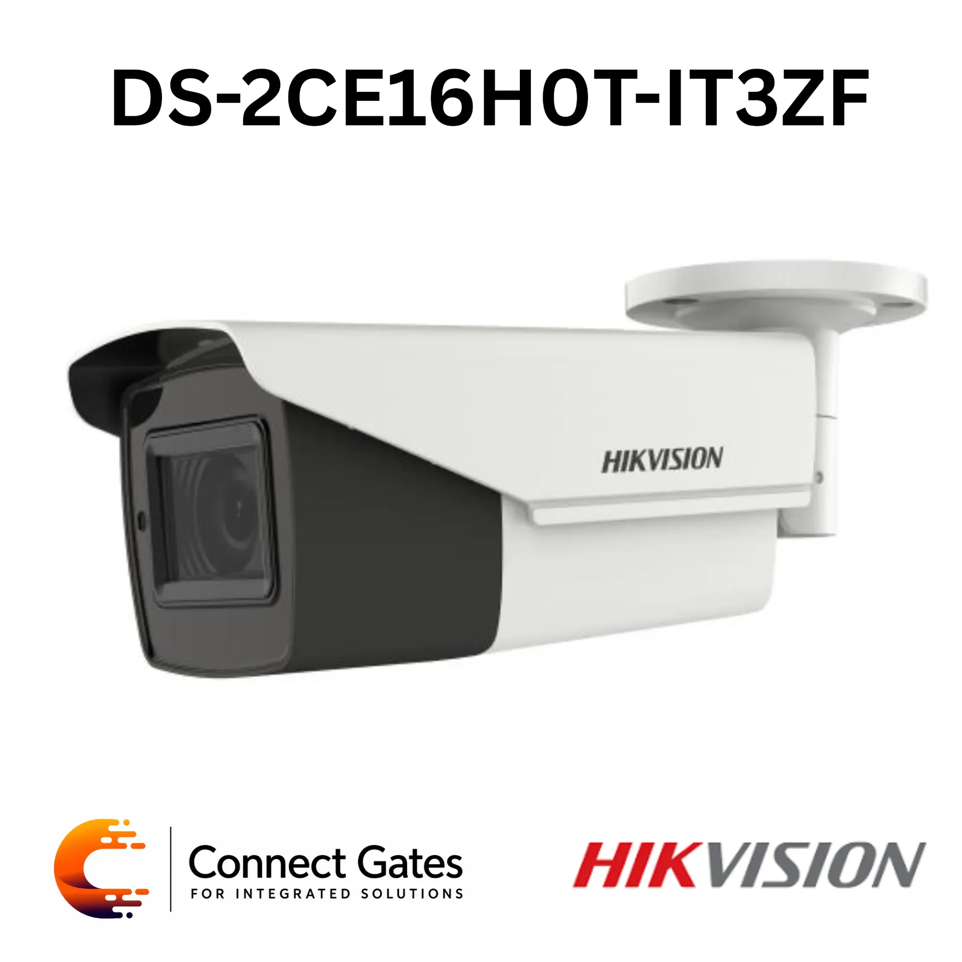 [DS-2CE16H0T-IT3ZF] Hikvision DS-2CE16H0T-IT3ZF – 5MP Bullet Camera with Motorized 2.7–13.5mm Lens, 40m EXIR 2.0, IP67 & 4-in-1 Video Output