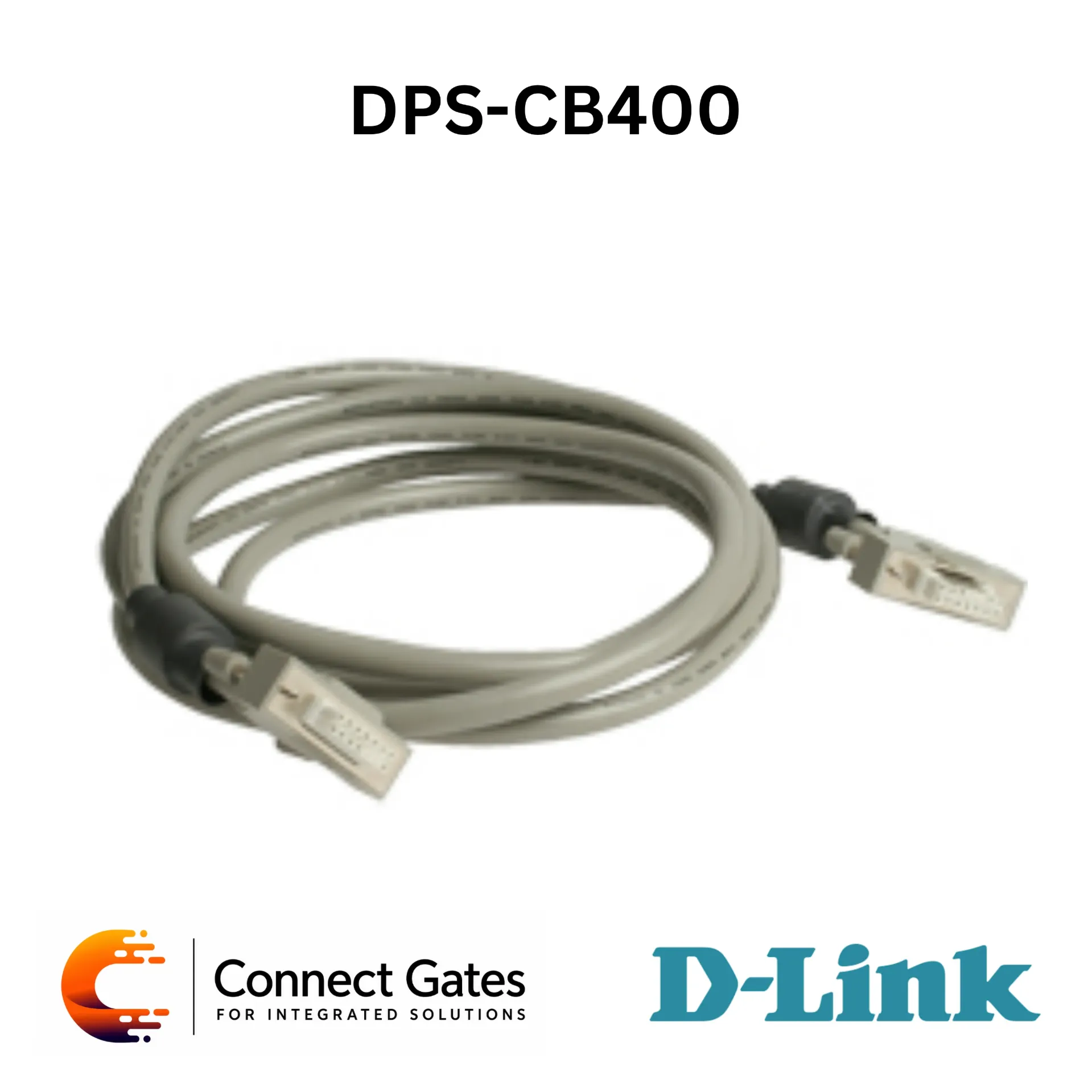 [DPS-CB400] D-Link DPS-CB400 – 4m Extension DC Power Cable for DPS-200, DPS-300, DPS-500 & DPS-500DC Redundant Power Supplies