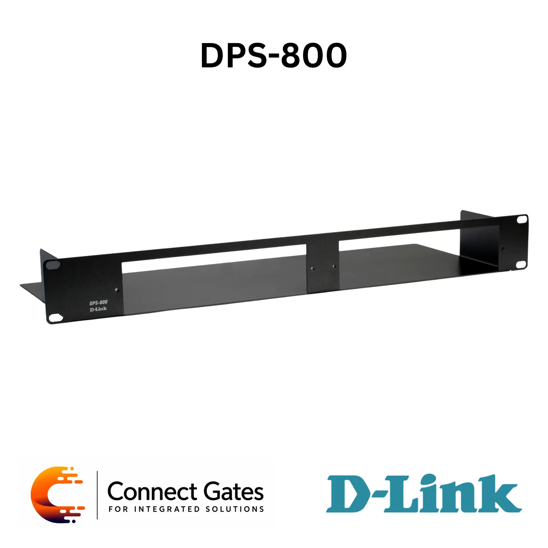 [DPS-800] D-Link DPS-800 – 2-Slot 1U Rack-Mount Chassis for DPS-200, DPS-300 & DPS-500 Redundant Power Supply Units