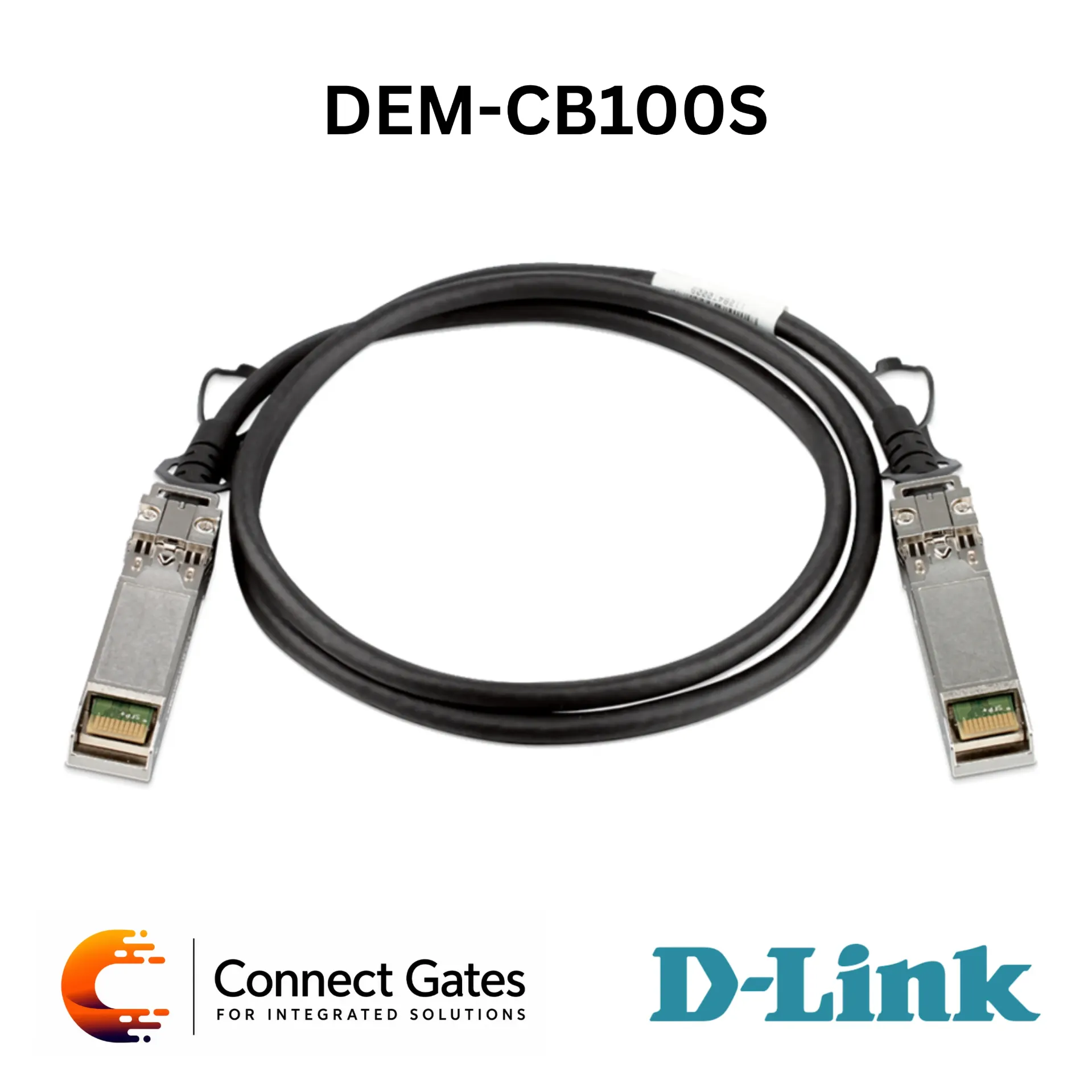 D-Link DEM-CB100S – 1m 10GbE SFP+ Direct Attach Copper Cable for D-Link 10GbE Switches