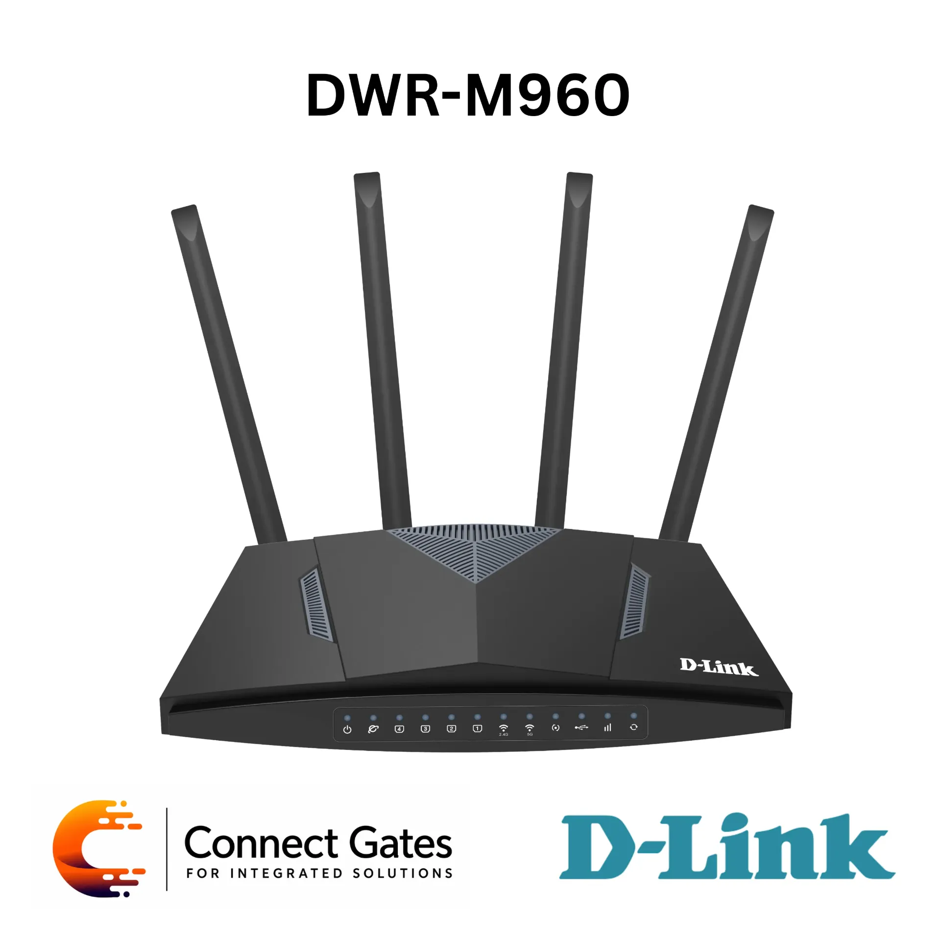 [DWR-M960] D-Link DWR-M960 – 4G AC1200 LTE Router with Dual-Band Wi-Fi, Gigabit WAN/LAN Ports, SIM Card Slot & VPN Support