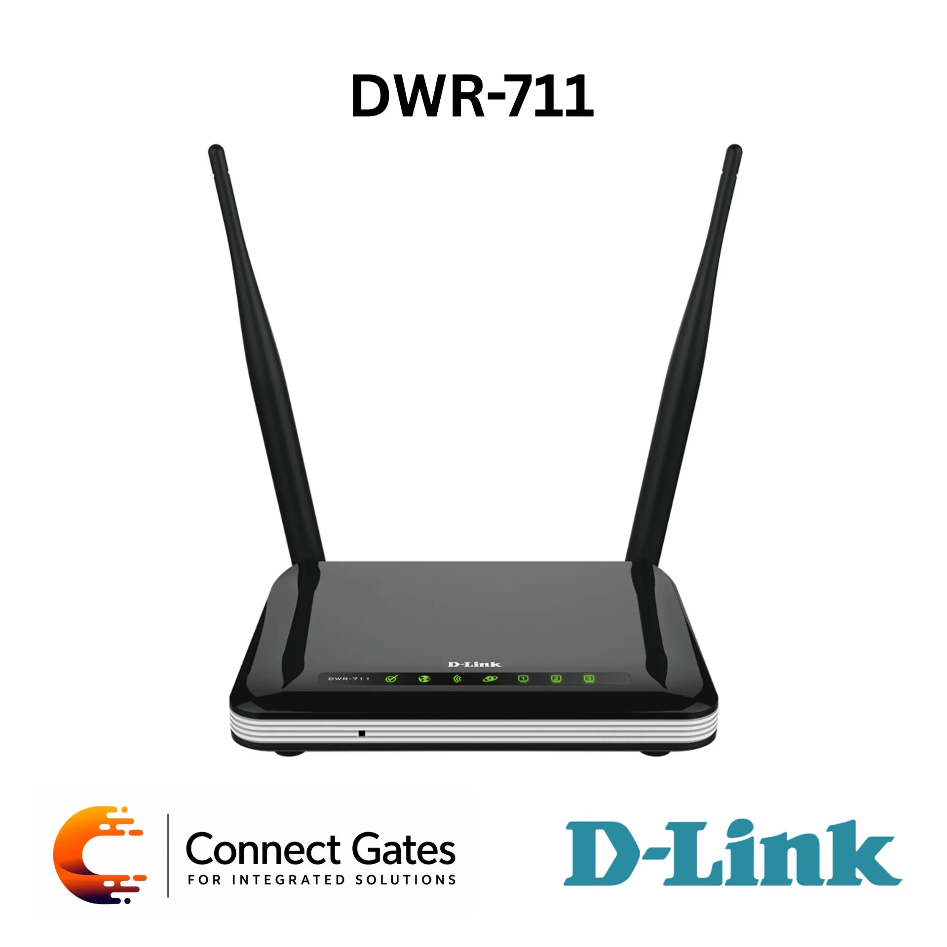 [DWR-711] D-Link DWR-711 – Wireless N300 3G Router with HSPA+ SIM Support, 21Mbps Downlink, 3 LAN Ports, WAN Port & VPN Passthrough
