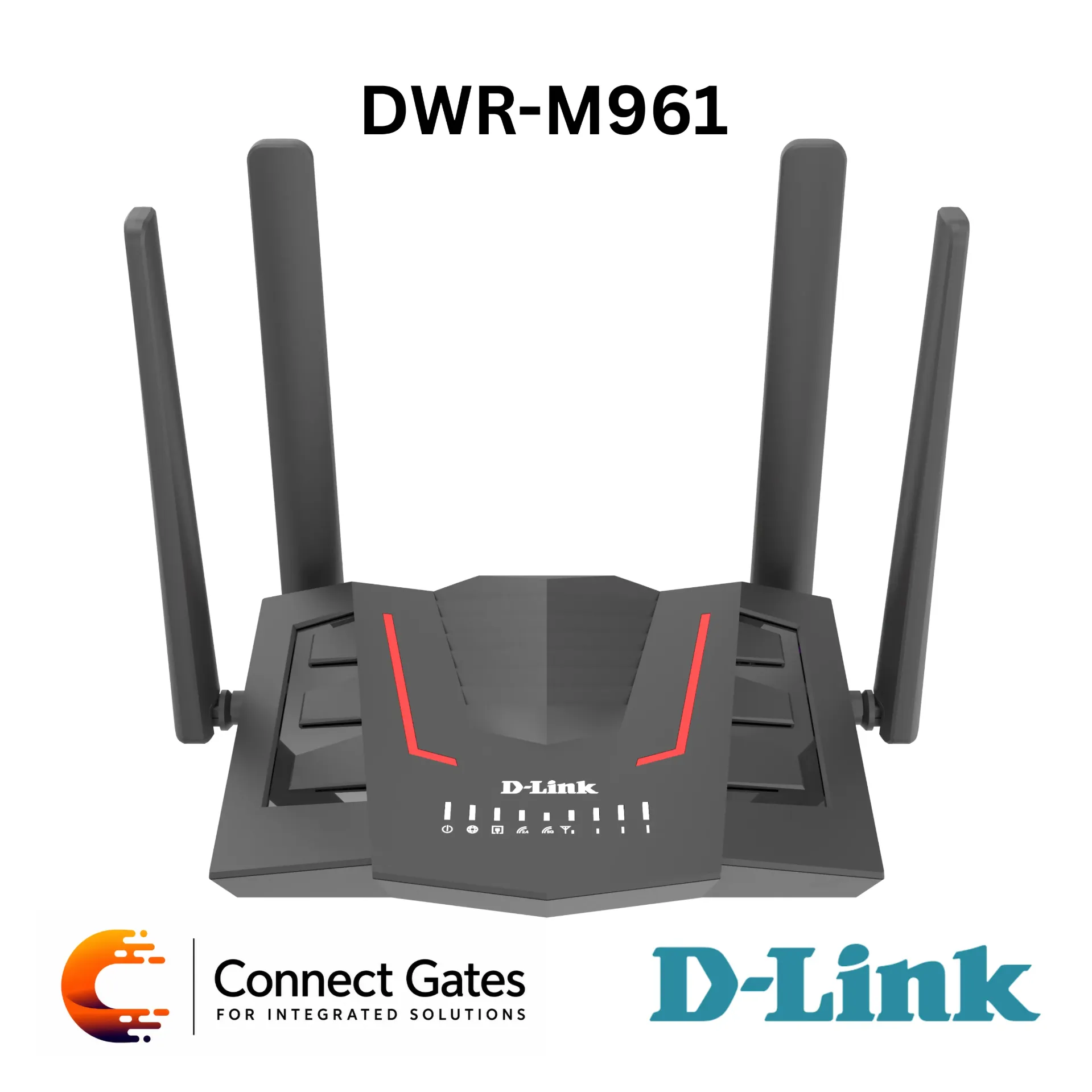 [DWR-M961] D-Link DWR-M961 – Cat 6 AX1500 4G LTE Router with Wi-Fi 6, 300Mbps LTE Downlink, Gigabit WAN/LAN Ports, WPA3 Security & Multi-WAN Support