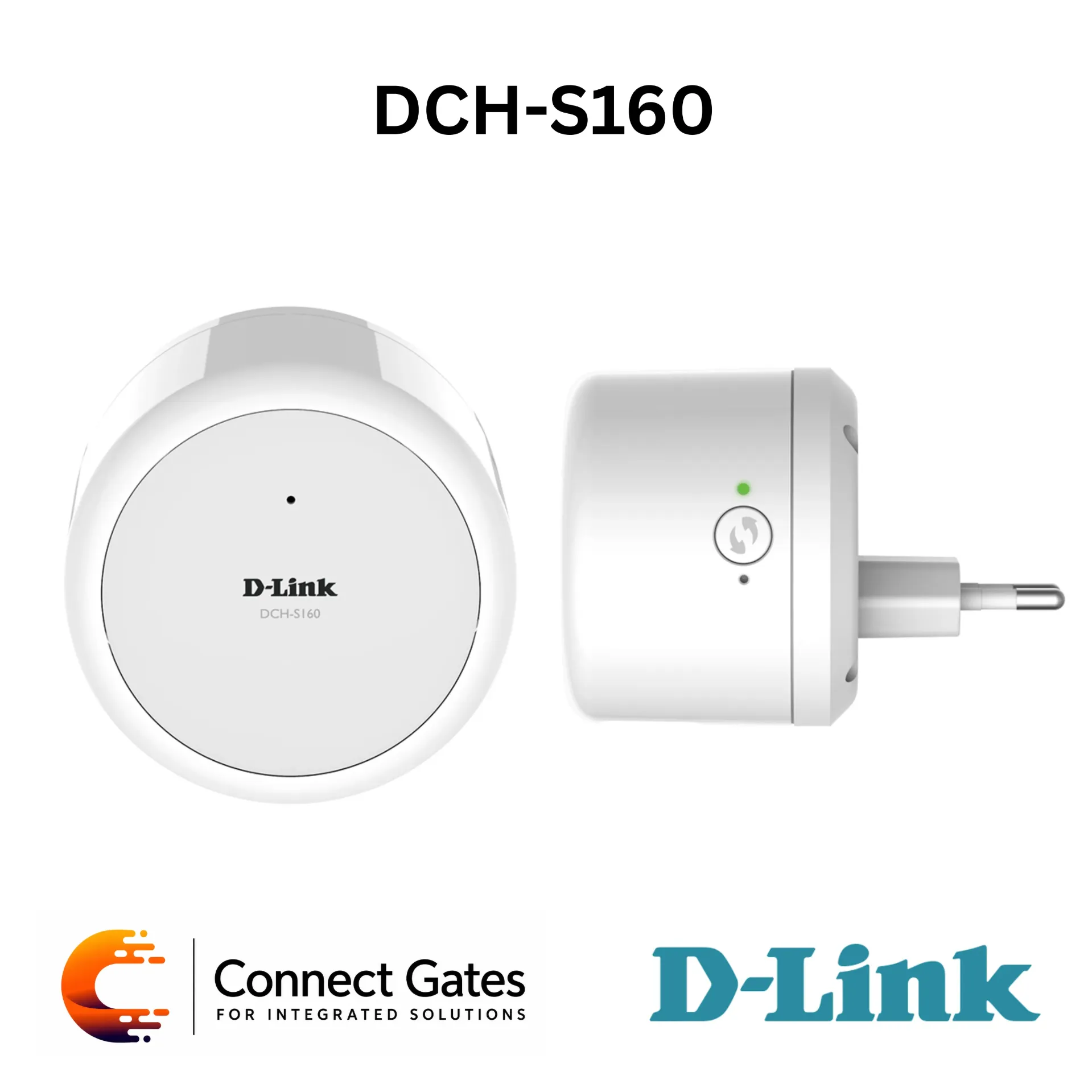 [DCH-S160] D-Link DCH-S160 – mydlink Wi-Fi Water Sensor with Leak Detection Cable, 70 dB Alarm, Push Notifications & WPS Setup