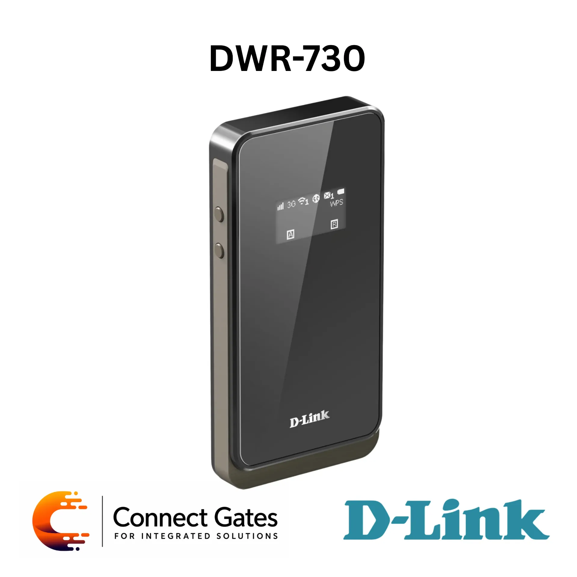 [DWR-730] D-Link DWR-730 – HSPA+ Mobile Router with 21.6Mbps Downlink, USIM Support, microSD Slot, SAMBA File Sharing, WPS & 2000mAh Battery
