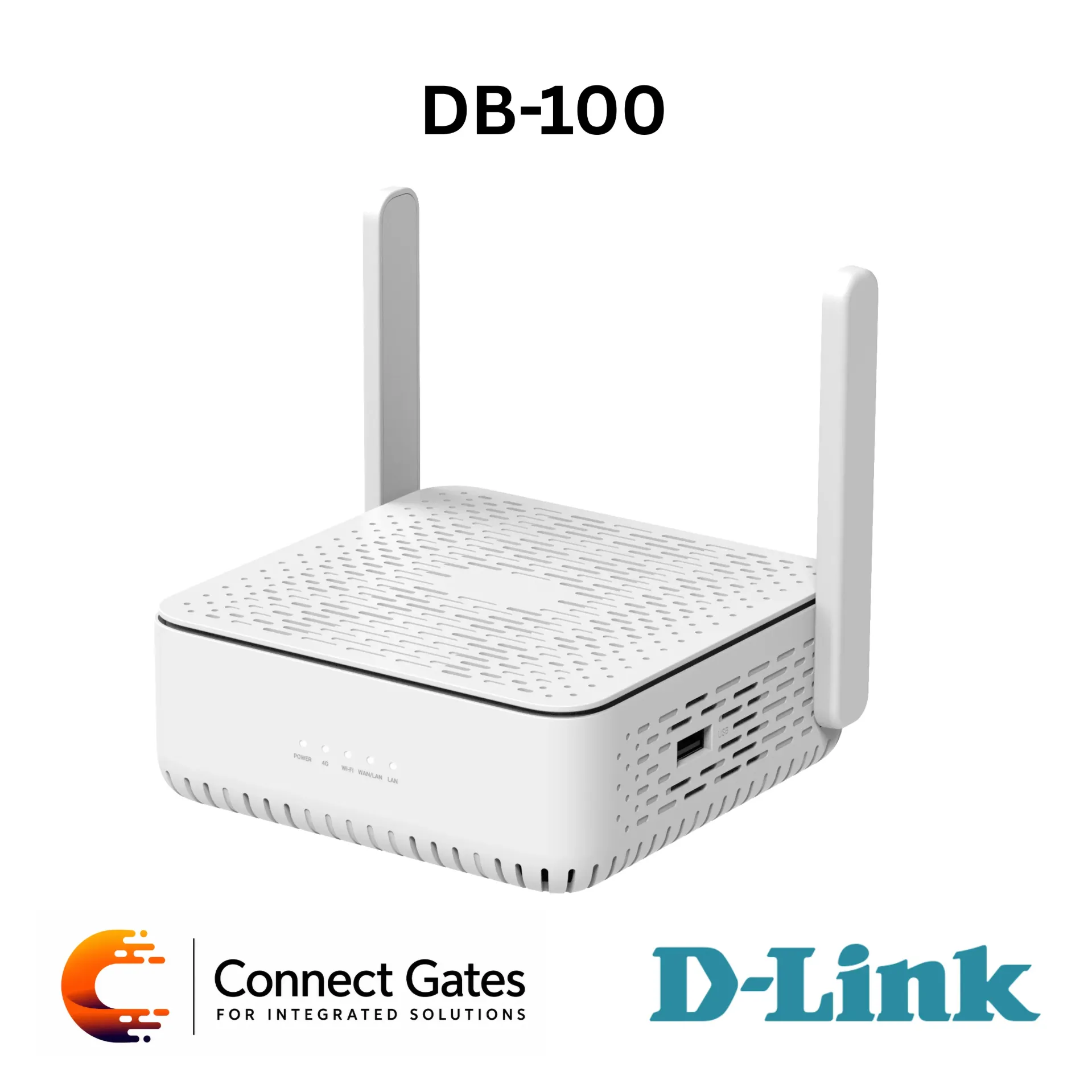 [DB-100] D-Link DB-100 – 4K Android TV Box with 4G LTE Wireless Router, CAT4 LTE, Wi-Fi 5, Bluetooth 5.0, HDMI 2.1a, 2GB RAM & 32GB eMMC