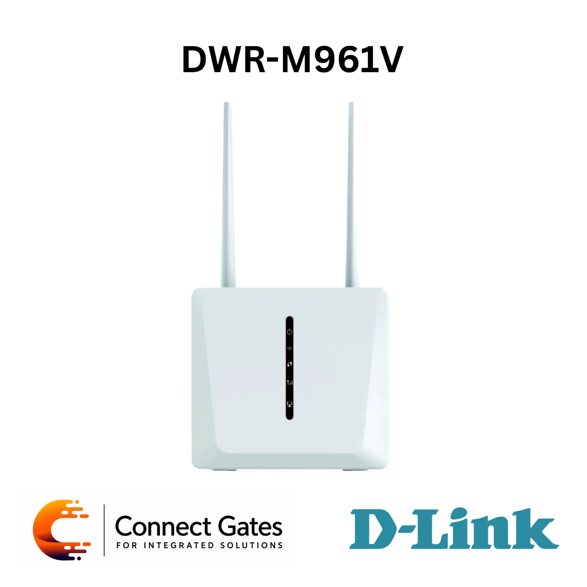 D-Link DWR-M961V – Cat 6 AC1200 4G LTE Router with 300Mbps LTE Downlink, Gigabit WAN, 3 Gigabit LAN Ports, USB 2.0 & FOTA Support