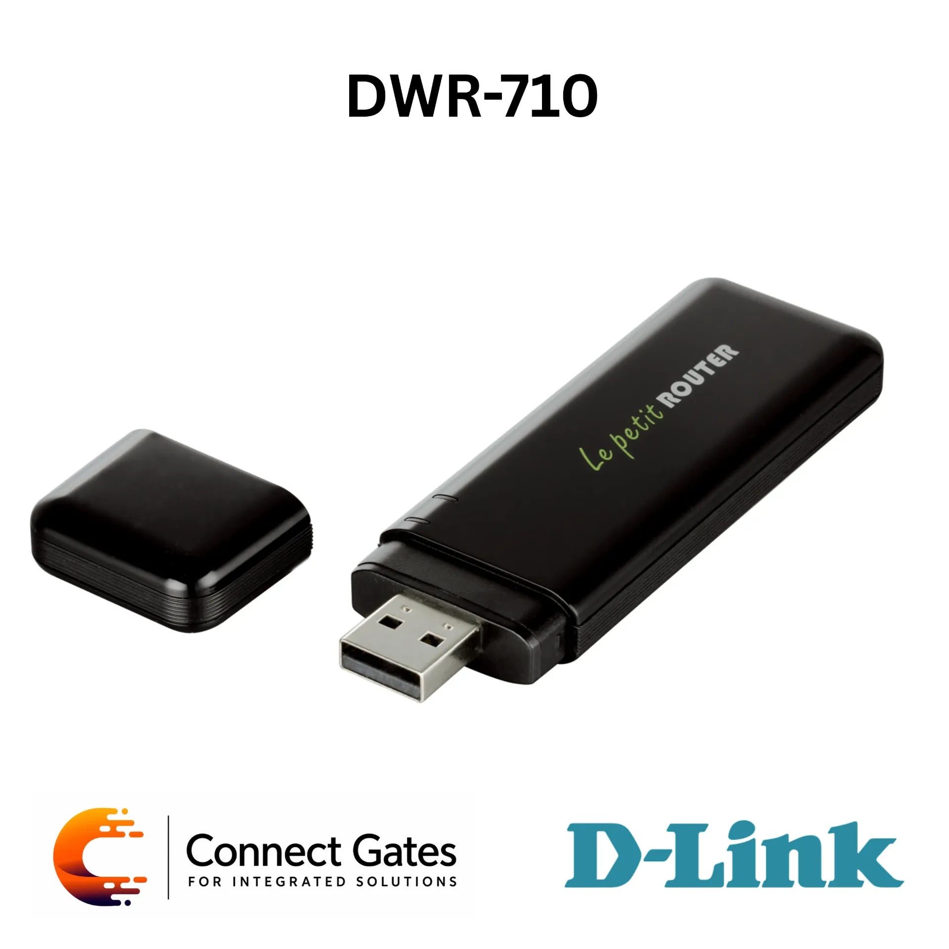 [DWR-710] D-Link DWR-710 – Le Petit HSPA+ Router with 21Mbps Downlink, USB 2.0, USIM Slot, microSD Slot, Wi-Fi Sharing, SMS Manager & Plug-and-Play