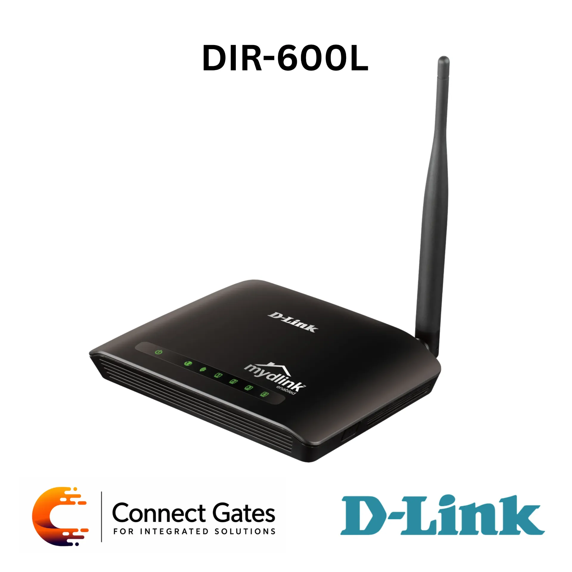 D-Link DIR-600L – Wireless N150 Cloud Router with 4 Fast Ethernet LAN Ports, mydlink Remote Management & 5dBi Antenna