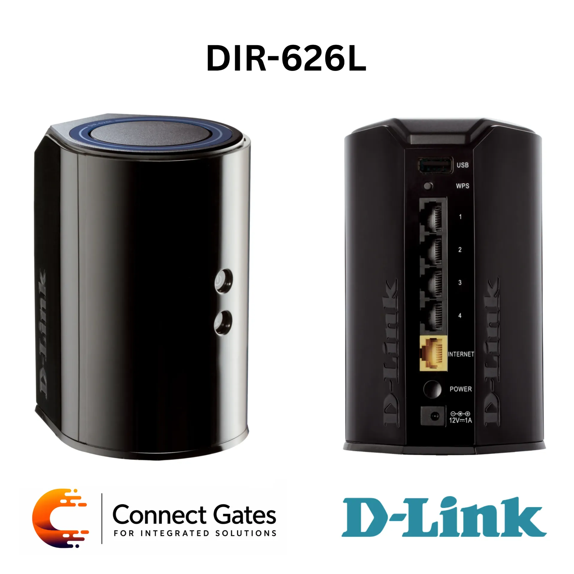 [DIR-626L] D-Link DIR-626L – Wireless N300 Cloud Router with 4 Fast Ethernet Ports, USB SharePort & mydlink Cloud