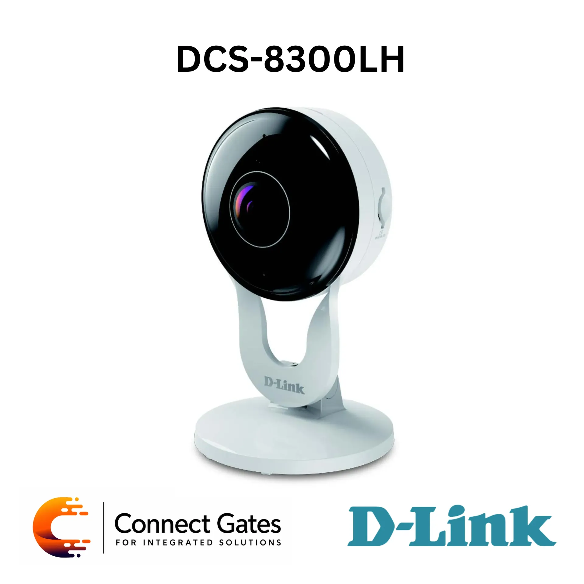 D-Link DCS-8300LH – Full HD Wi-Fi Camera with 1080p Video, 137° Wide View, Night Vision, Cloud Recording & Motion/Sound Detection