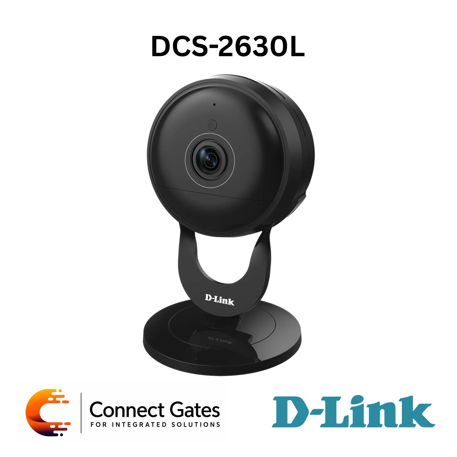 [DCS-2630L] D-Link DCS-2630L – Full HD Ultra-Wide View Wi-Fi Camera with 1080p Video, 180° View, Wireless AC, PIR, Two-Way Audio & microSD Recording