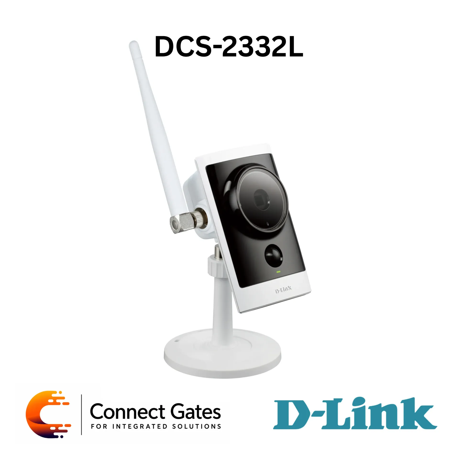 D-Link DCS-2332L – Outdoor HD Wireless Day/Night Network Cloud Camera with 720p Video, IP65 Housing, PIR, microSD & mydlink