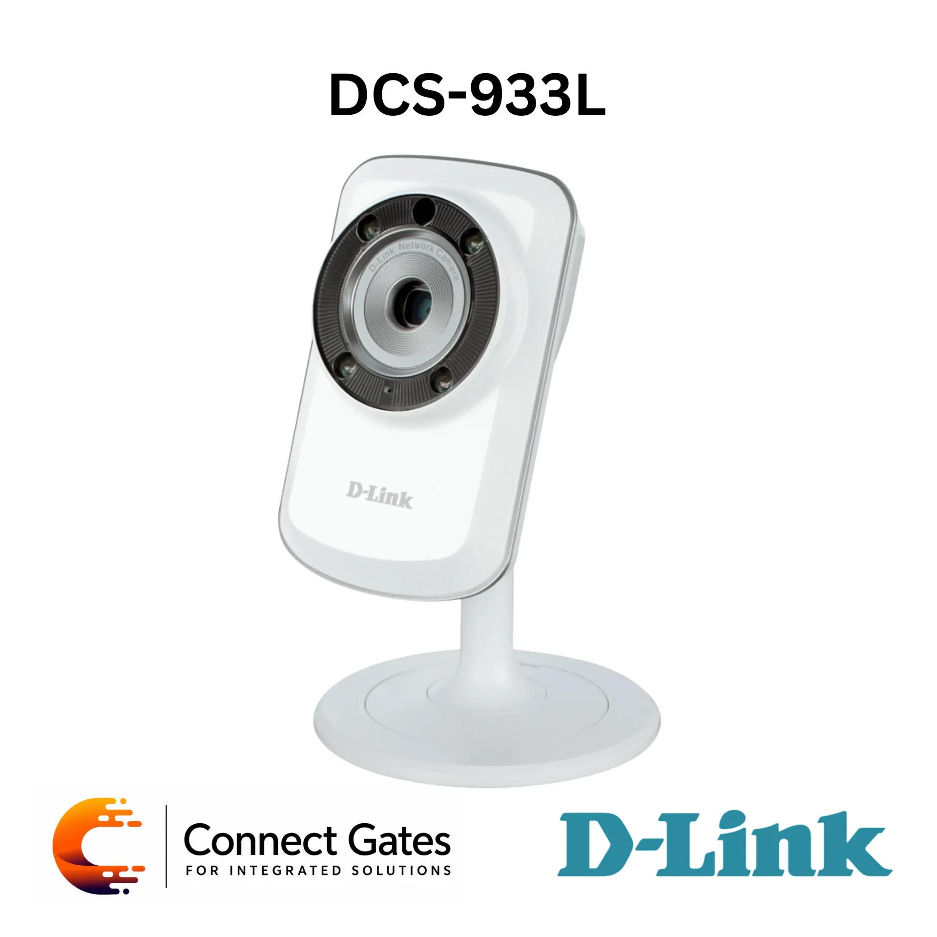 D-Link DCS-933L – Wireless N H.264 Day/Night Network Camera with Night Vision, Sound & Motion Detection, Extender Mode & mydlink