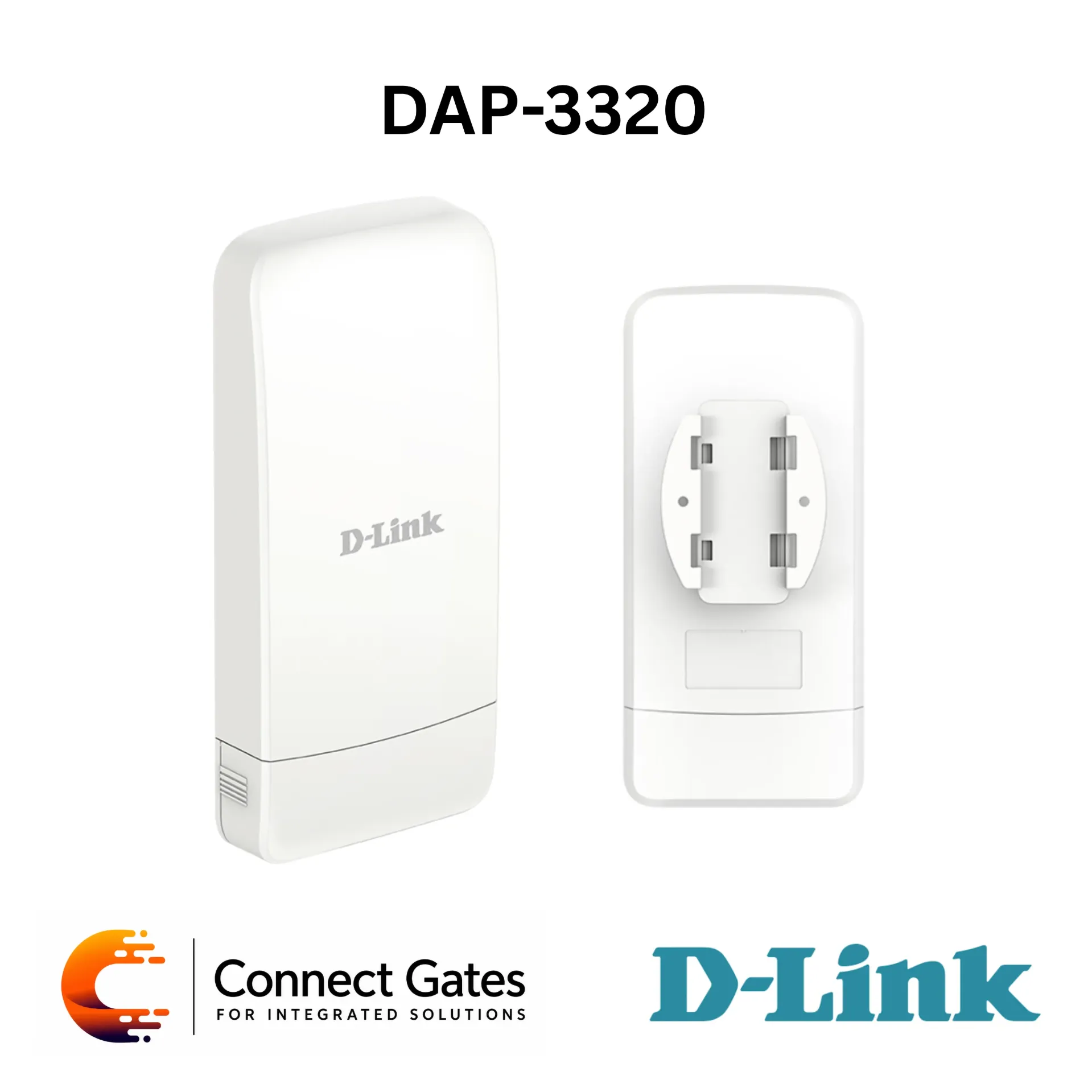 [DAP-3320] D-Link DAP-3320 – Wireless N 2.4GHz Outdoor Access Point with 300Mbps Wi-Fi, 10/100 PoE LAN, IP55 Housing, WDS & Central WiFiManager Support