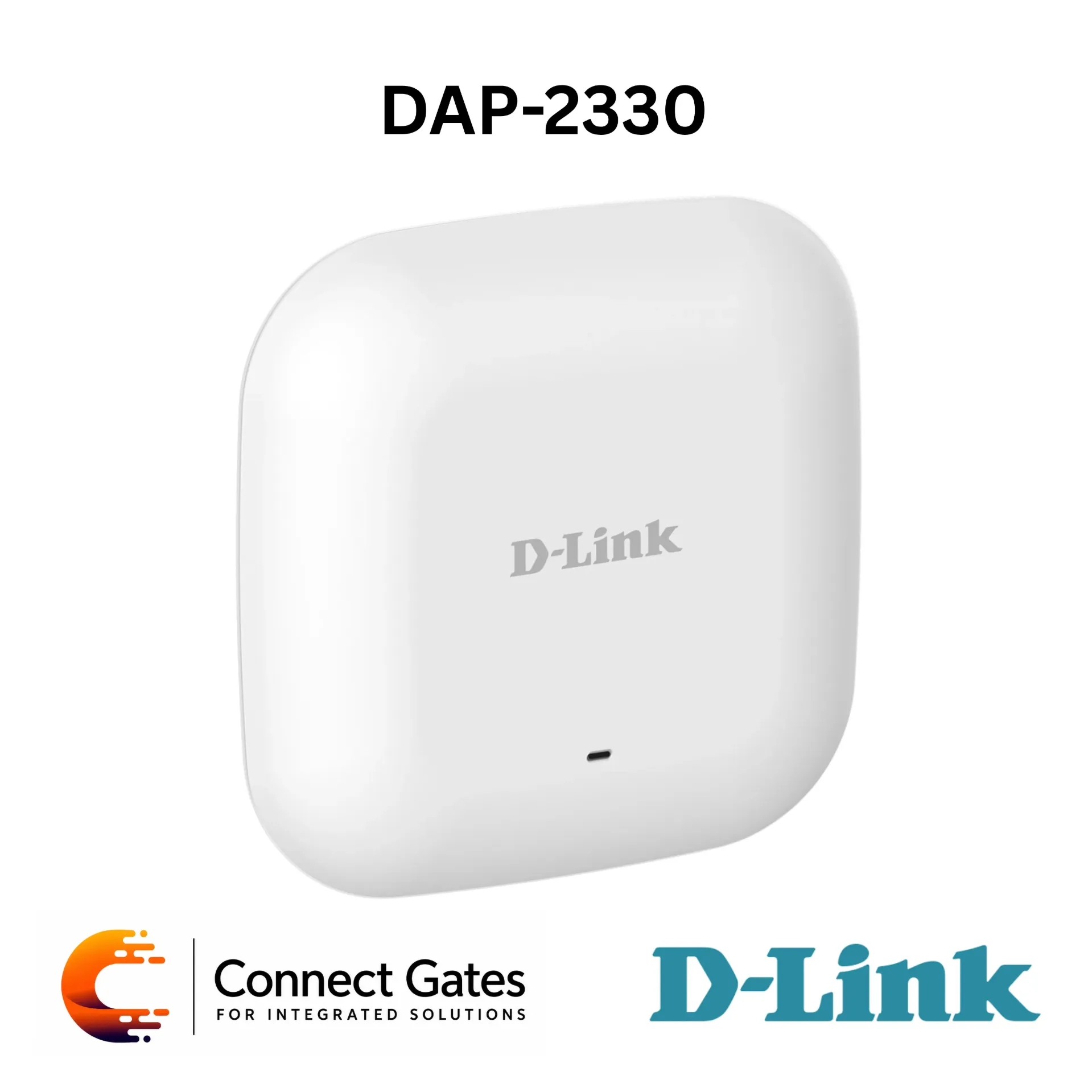 [DAP-2330] D-Link DAP-2330 – Wireless N300 Single Band PoE Access Point with 300Mbps 2.4GHz Wi-Fi, Gigabit LAN PoE, WDS, Captive Portal & Central WiFiManager Support