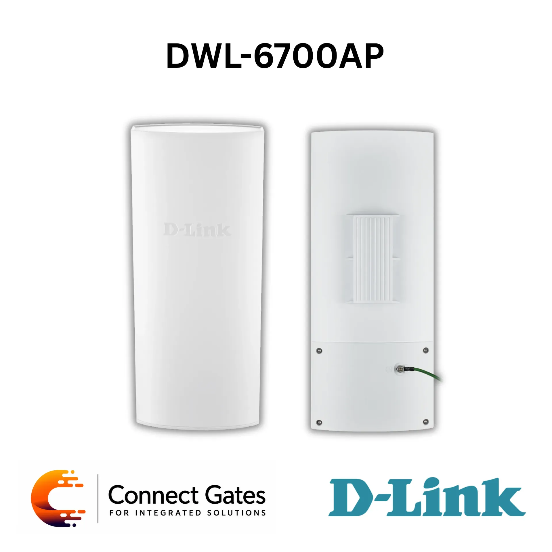 [DWL-6700AP] D-Link DWL-6700AP – Dual-Band 802.11n Unified Wireless Access Point with 300Mbps Wi-Fi, 5GHz Directional Antennas, Dual 10/100 PoE LAN, WDS Backhaul & Unified Controller Support
