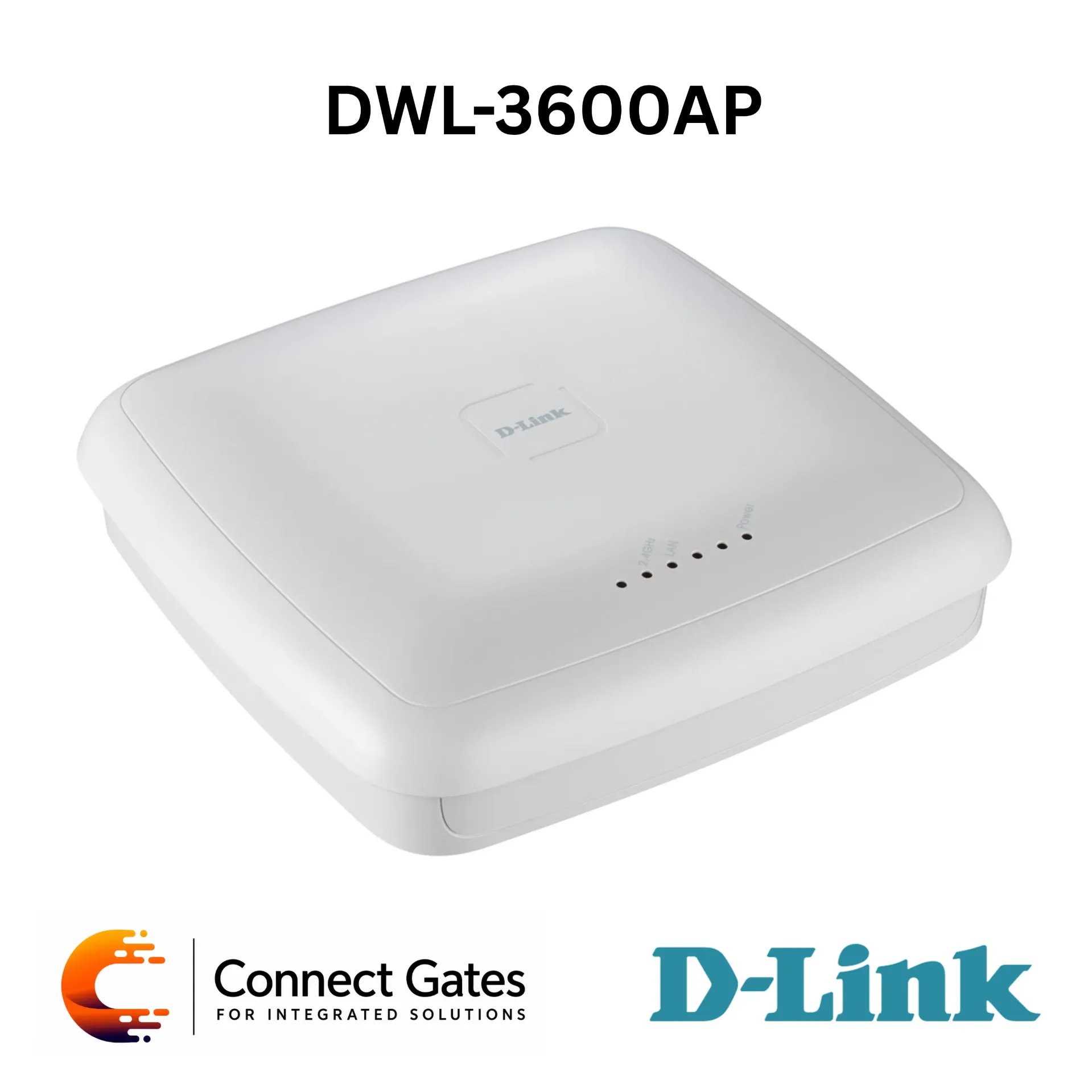 D-Link DWL-3600AP – Wireless N Unified Access Point with 300Mbps 2.4GHz Wi-Fi, Gigabit PoE LAN, AP Clustering, 16 SSIDs, 802.1Q VLAN & Unified Controller Support