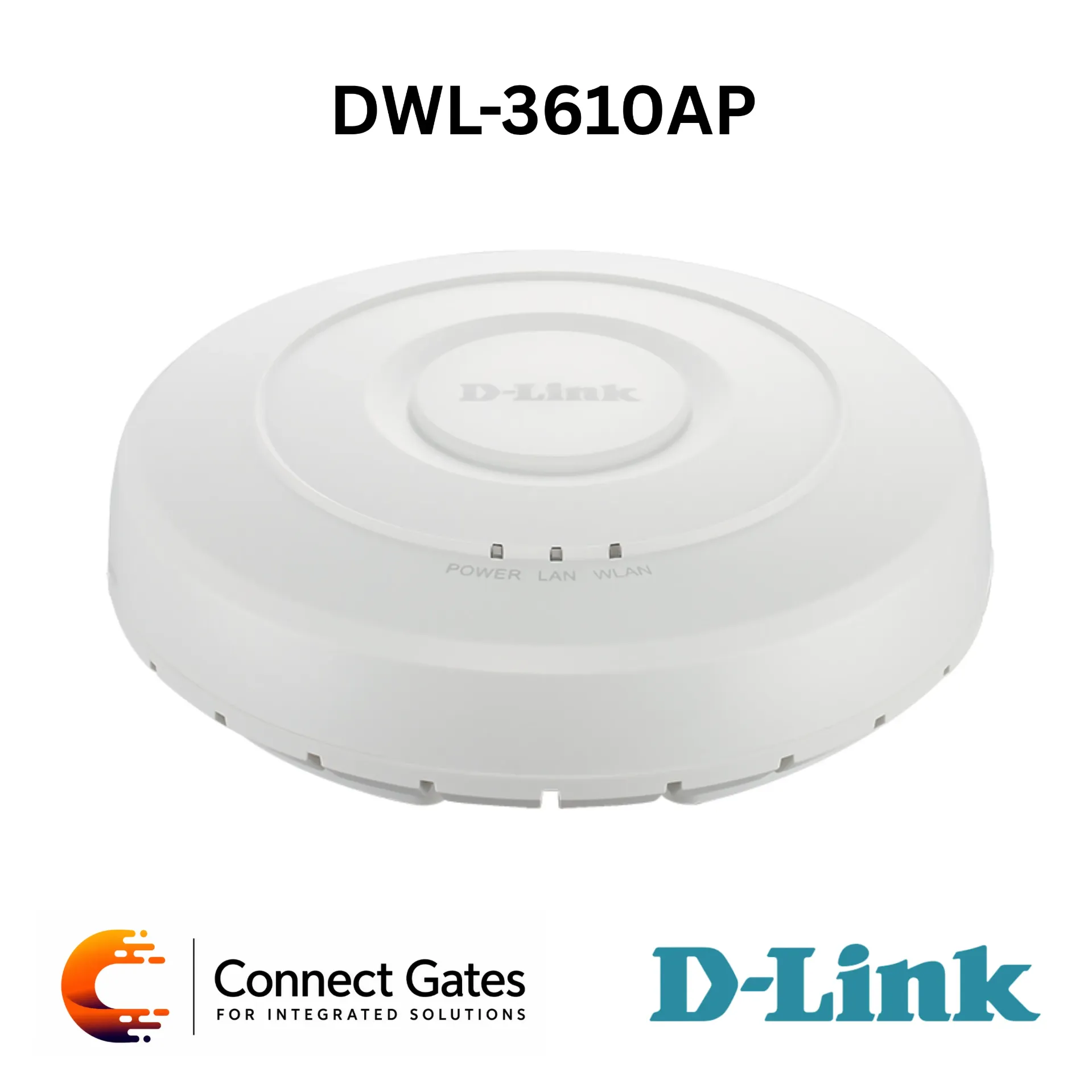 [DWL-3610AP] D-Link DWL-3610AP – Selectable Dual-Band 802.11n/ac Unified Wireless Access Point with 867Mbps 5GHz AC, Gigabit PoE LAN, 16 SSIDs, Airtime Fairness & Unified Controller Support