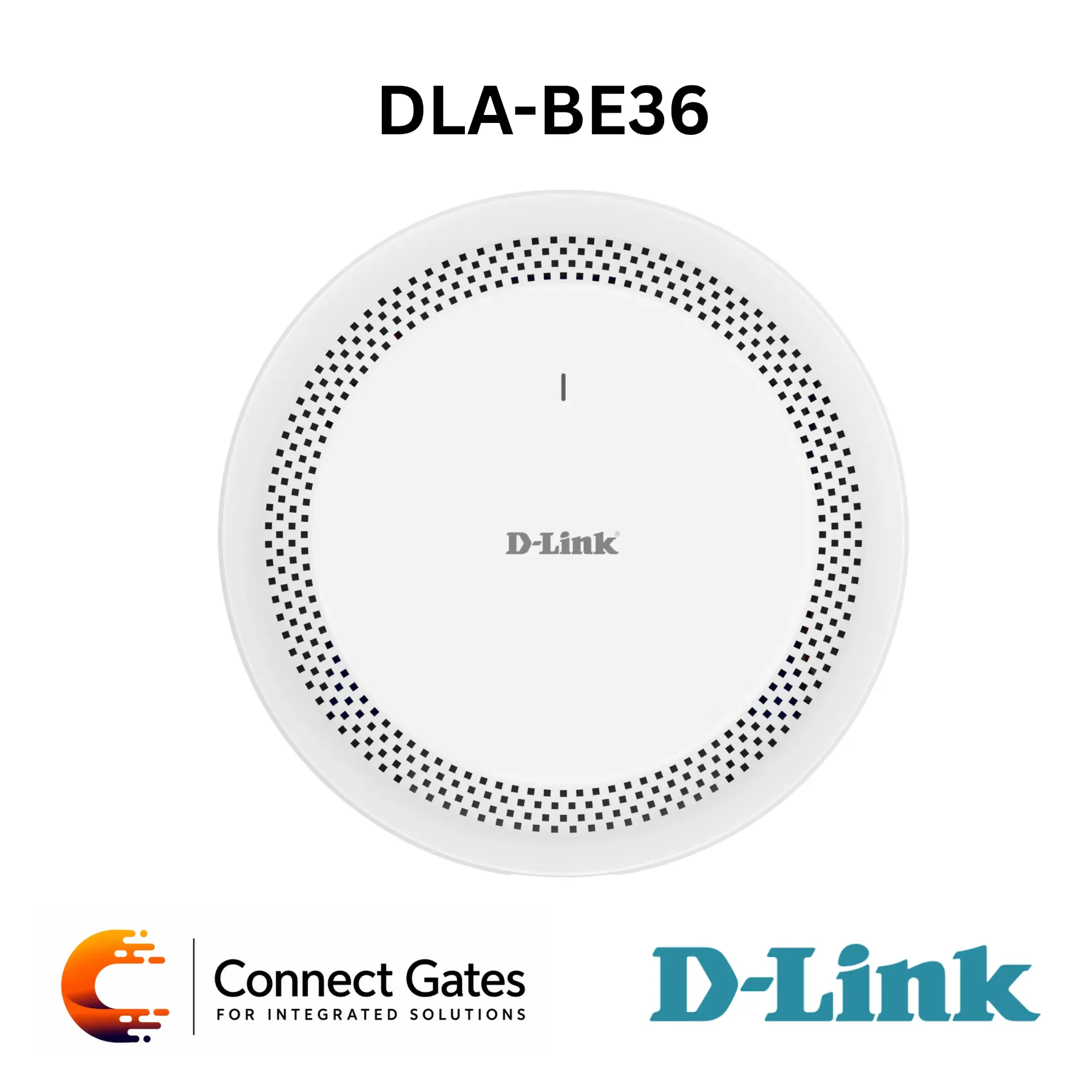 [DLA-BE36] D-Link DLA-BE36 – D-Lite Cloud-Managed BE3600 Dual-Band Wi-Fi 7 Access Point with Dual 2.5G LAN, WPA3, MLO, MU-MIMO, Beamforming & Cloud/App Management