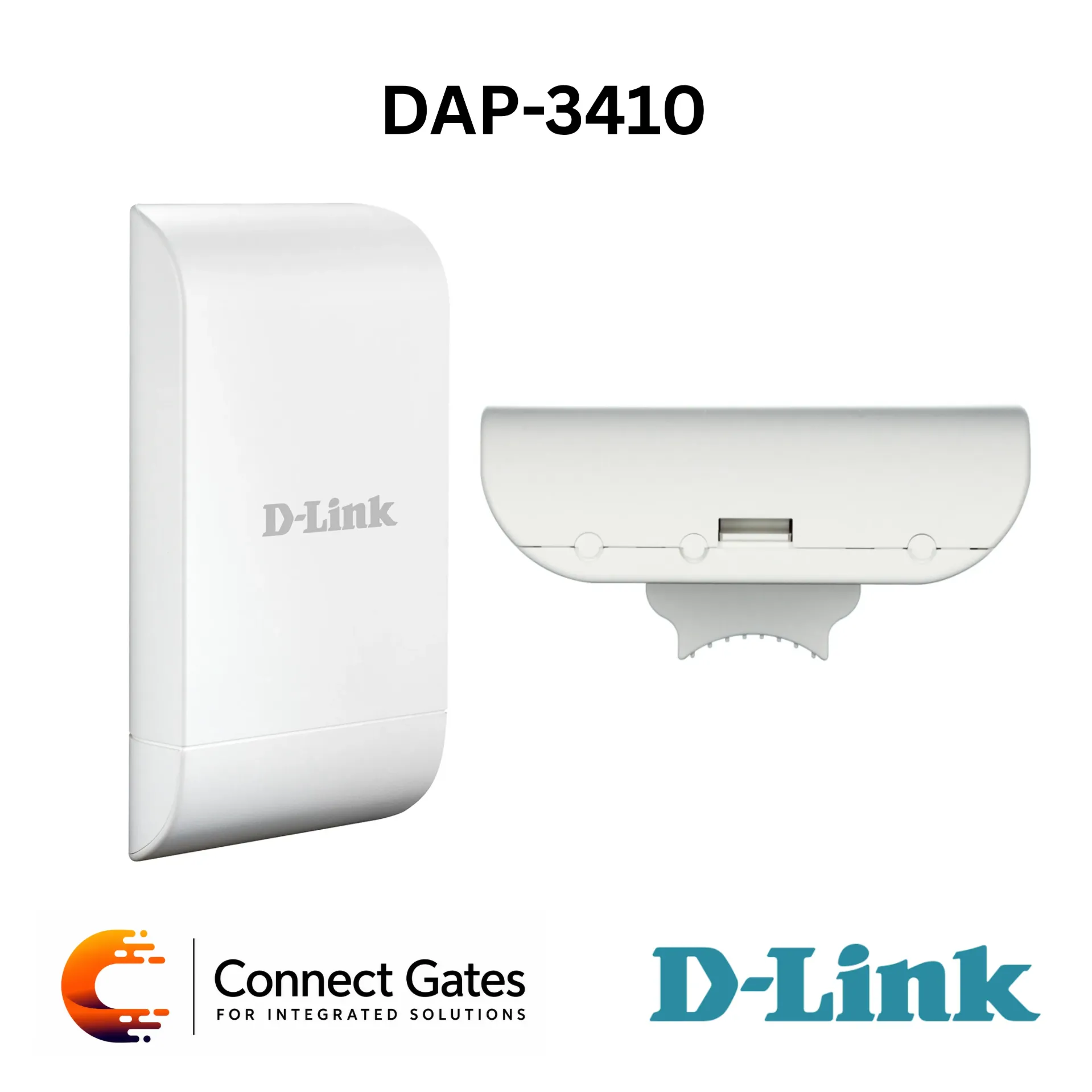 D-Link DAP-3410 – Wireless N 5GHz Outdoor PoE Access Point with 300Mbps Wi-Fi, 10dBi Sector Antenna, Dual 10/100 LAN, IPX6 Housing, 8 SSIDs & PoE Passthrough