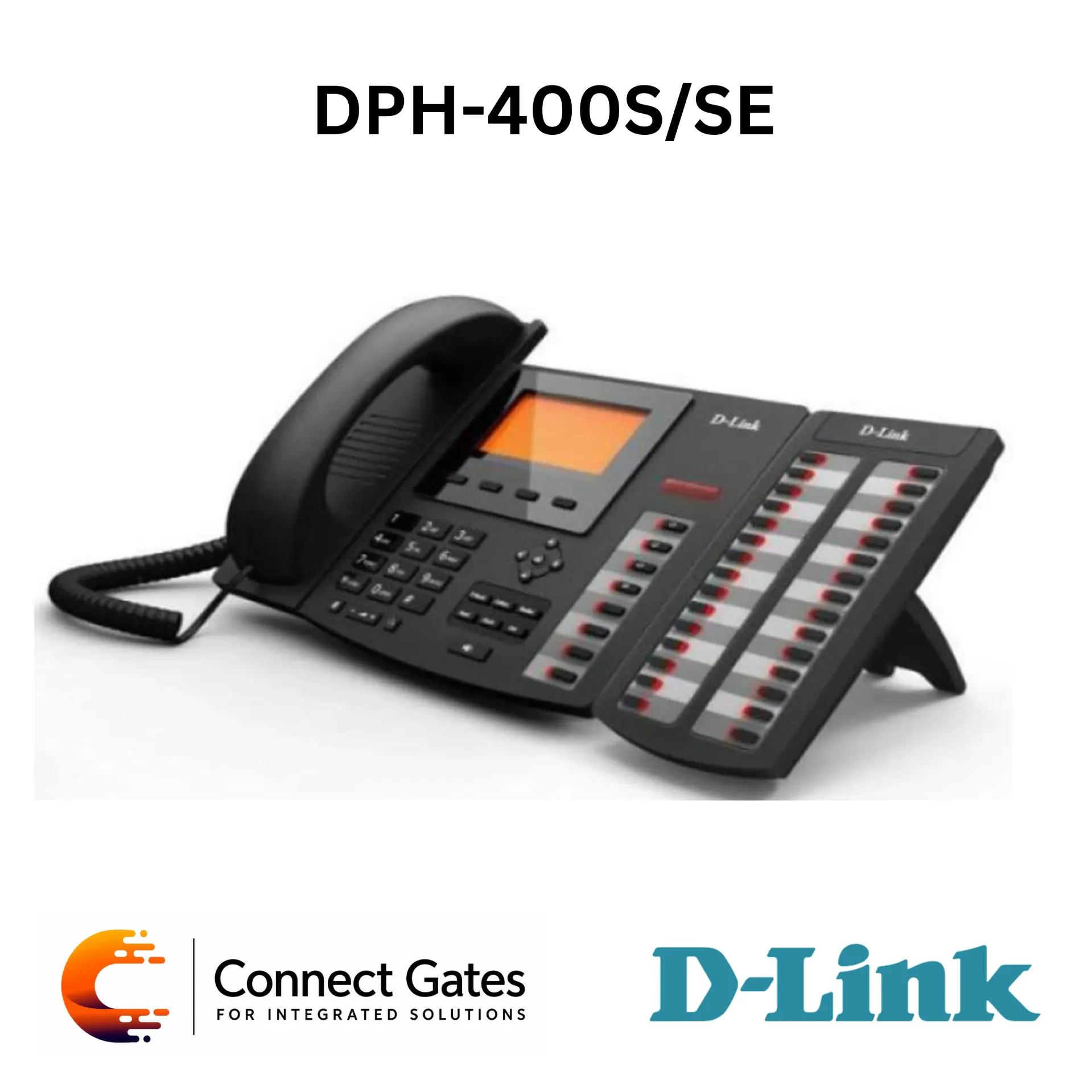 [DPH-400S/SE] D-Link DPH-400S/SE – Broadband IP Phone with Dual Ethernet Ports, Large LCD, Speakerphone & VoIP Call Features