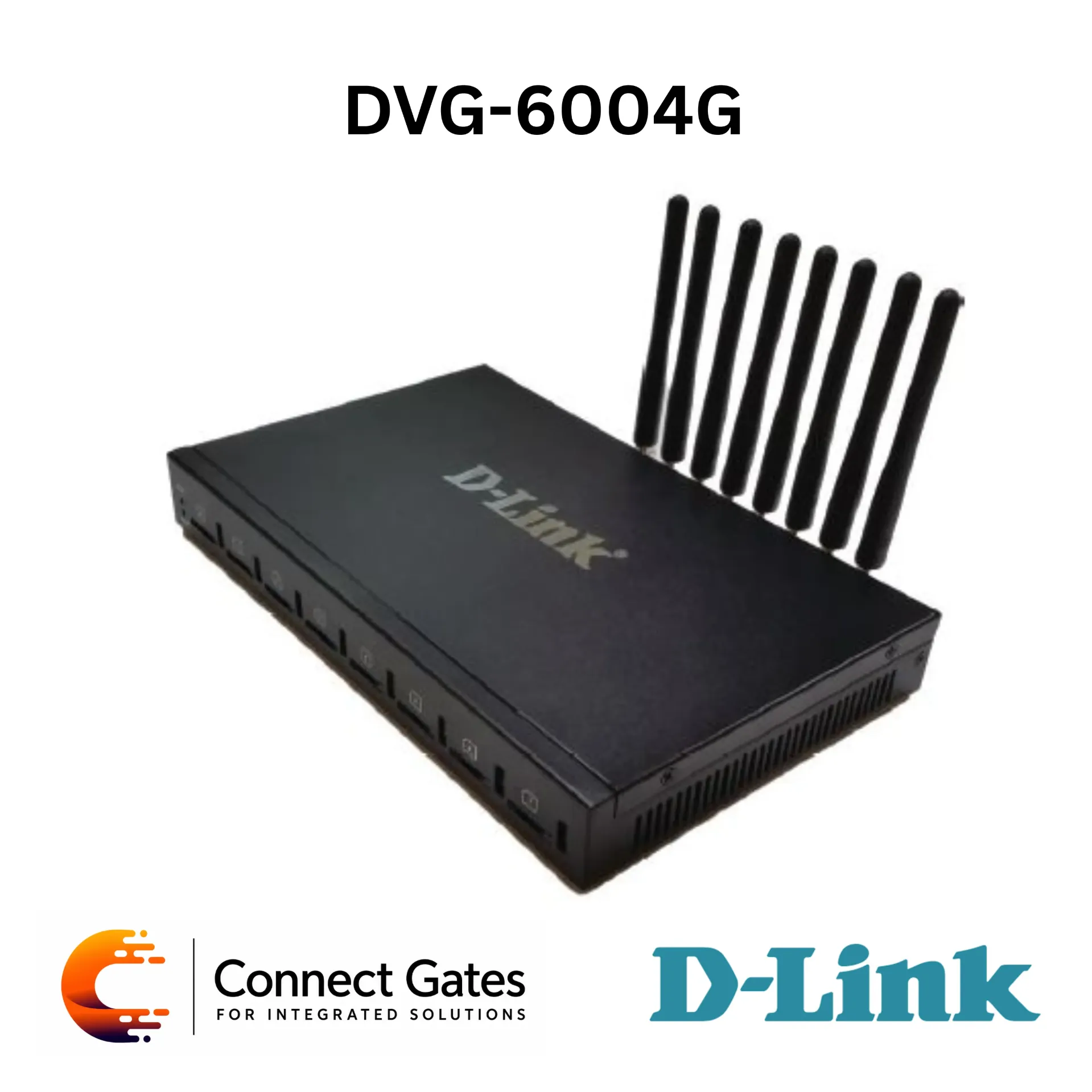 [DVG-6004G] D-Link DVG-6004G – GSM/CDMA VoIP Gateway with 8 Channels, SIP Trunk, SMS/USSD, Remote SIM Management & Dual LAN Ports