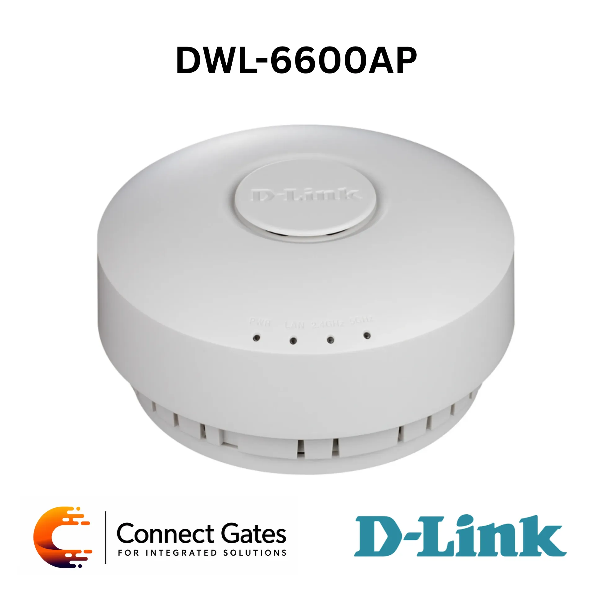 D-Link DWL-6600AP – Unified Wireless N Simultaneous Dual-Band PoE Access Point with 2.4GHz/5GHz, 32 SSIDs, Gigabit LAN & Controller Management