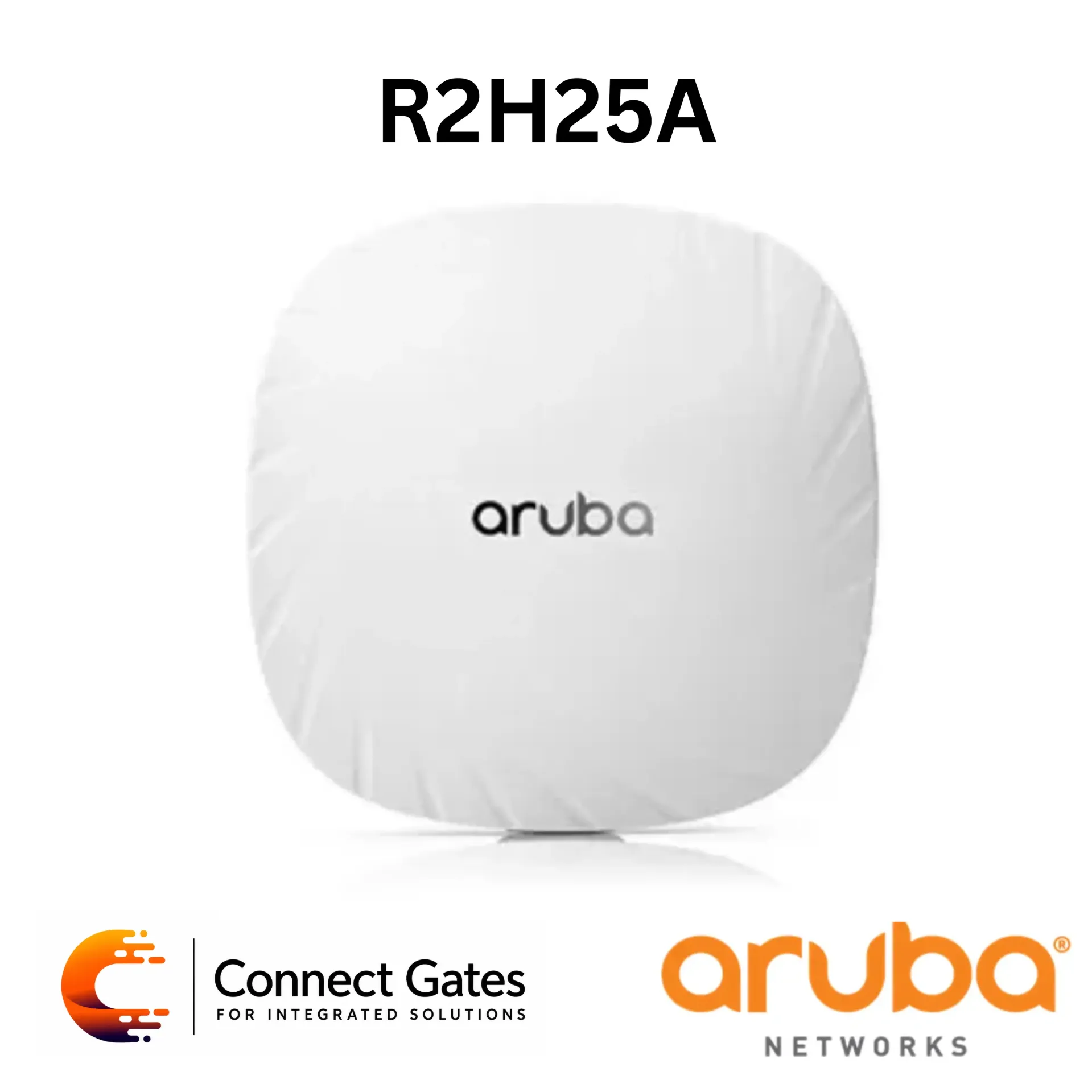 [R2H25A] Aruba R2H25A – AP-505 Wi-Fi 6 Dual Radio 2x2:2 Internal Antenna Unified Campus Access Point
