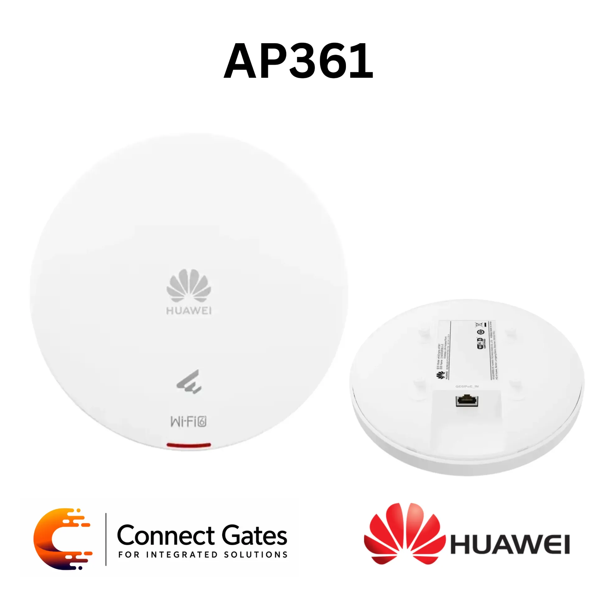 [AP361] Huawei eKitEngine AP361 – Wi-Fi 6 Indoor Access Point with Dual-Band 2x2 MIMO & Built-in Smart Antennas
