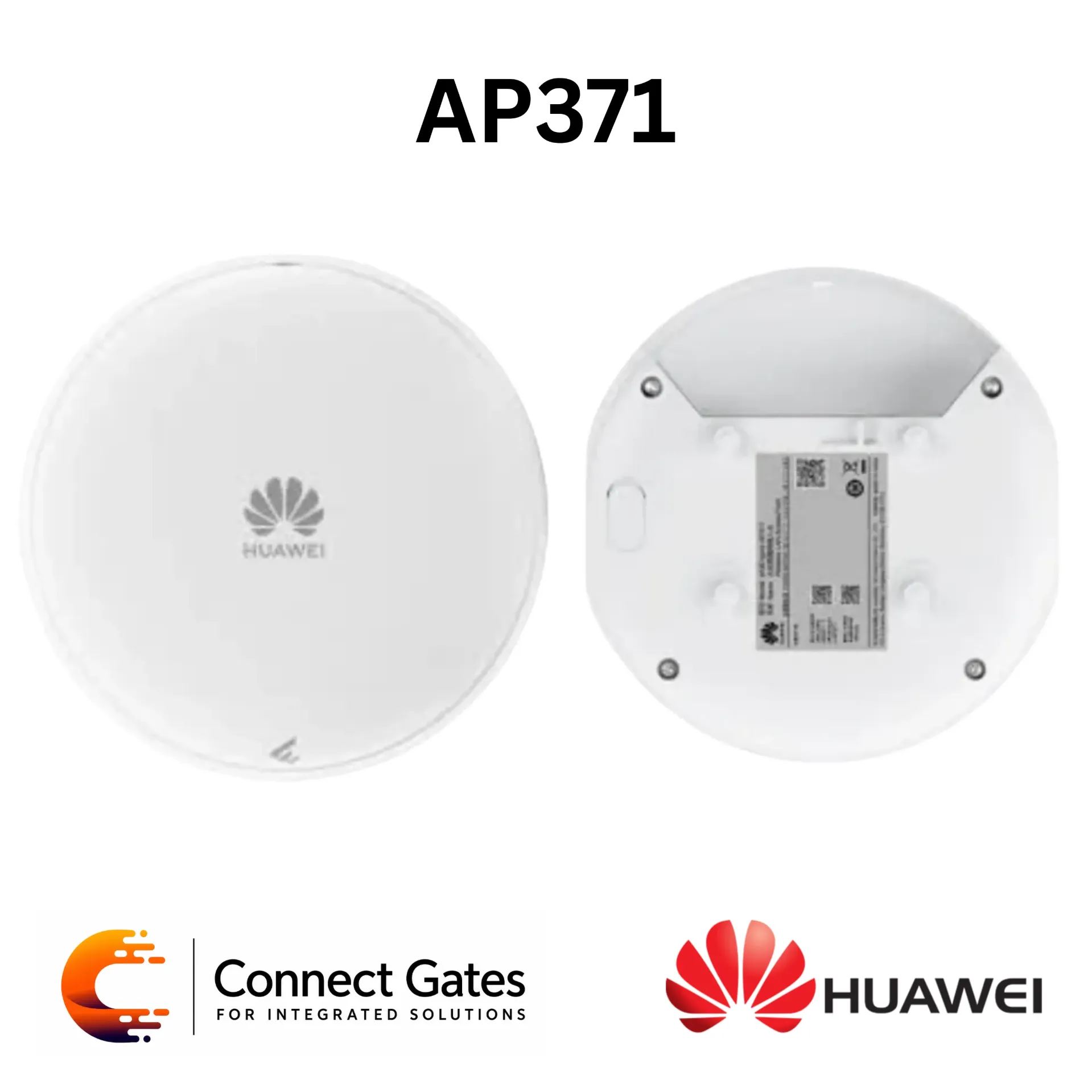 [AP371] Huawei eKitEngine AP371 – Wi-Fi 7 Indoor Access Point with Dual-Band 2x2 MIMO & 3.57Gbps Wireless Rate