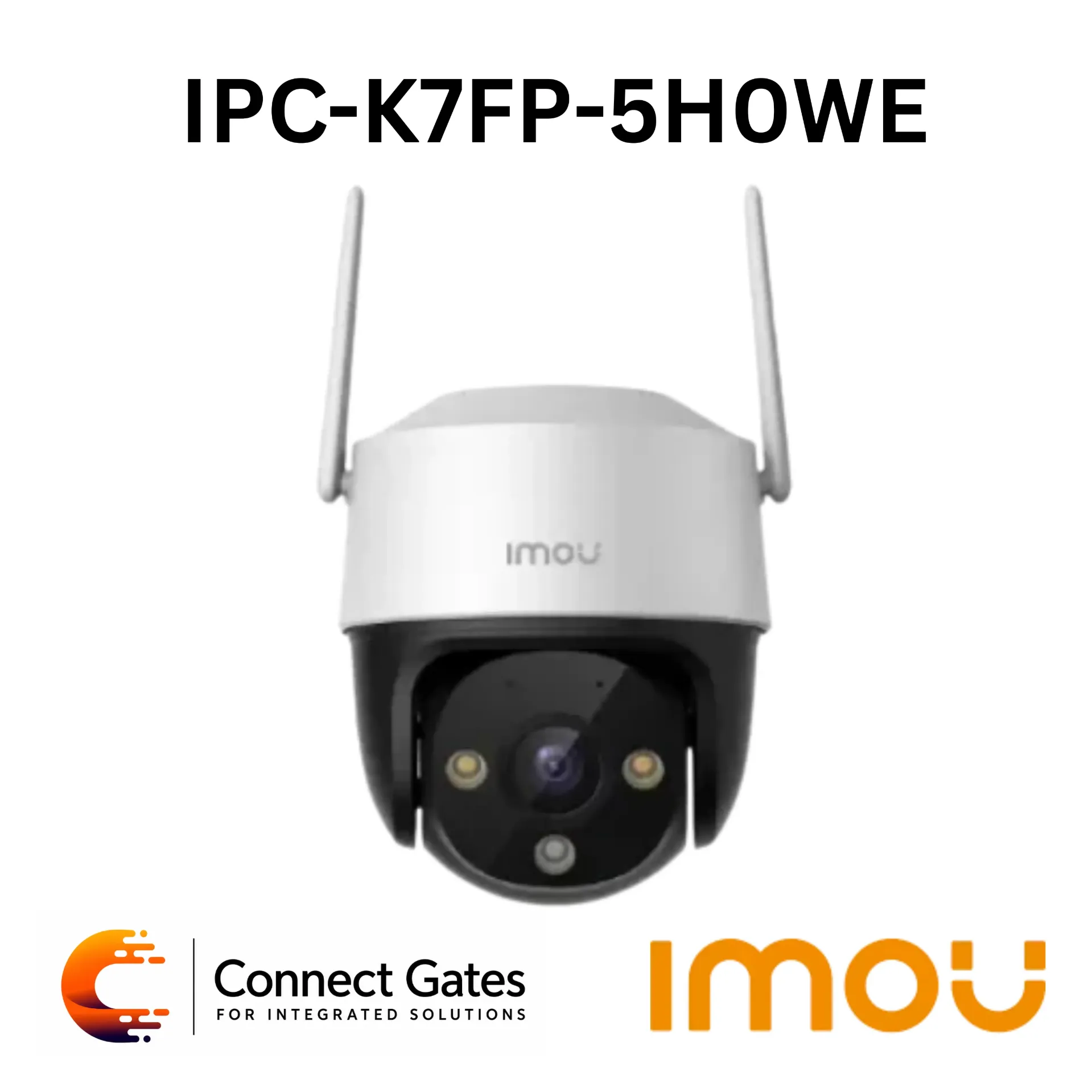 [IPC-K7FP-5H0WE] Imou IPC-K7FP-5H0WE – Cruiser SE+ 5MP Outdoor Wi-Fi P&T Camera with H.265, Wi-Fi 6, Smart Tracking & Active Deterrence